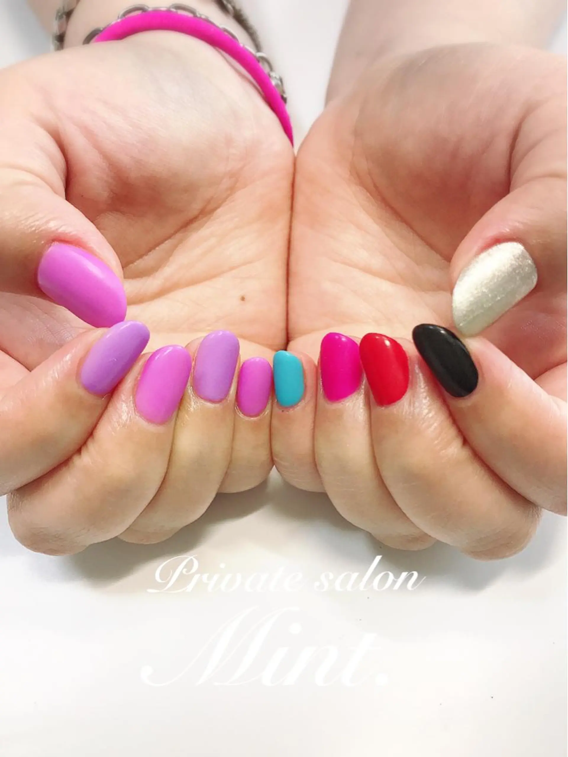ネイル マットネイル ハンドネイル Mint. nailのネイルデザイン