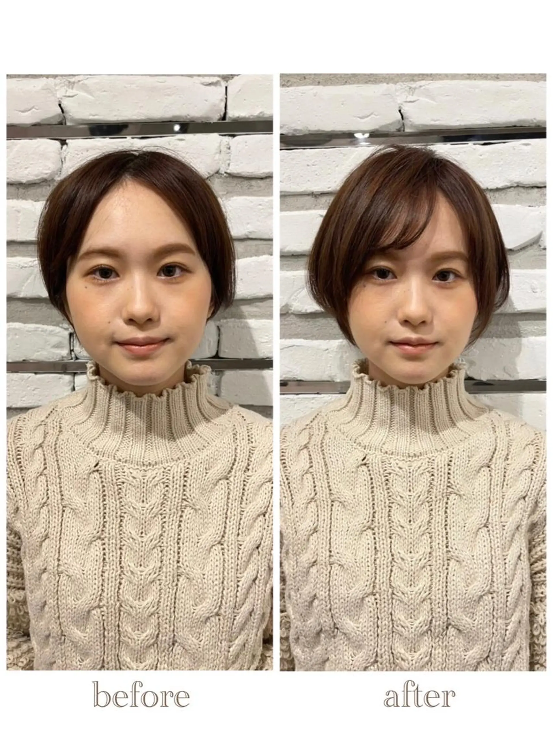 ショート ✂ショート・ボブ専門 顔型診断✂奥田裕仁のヘアスタイル