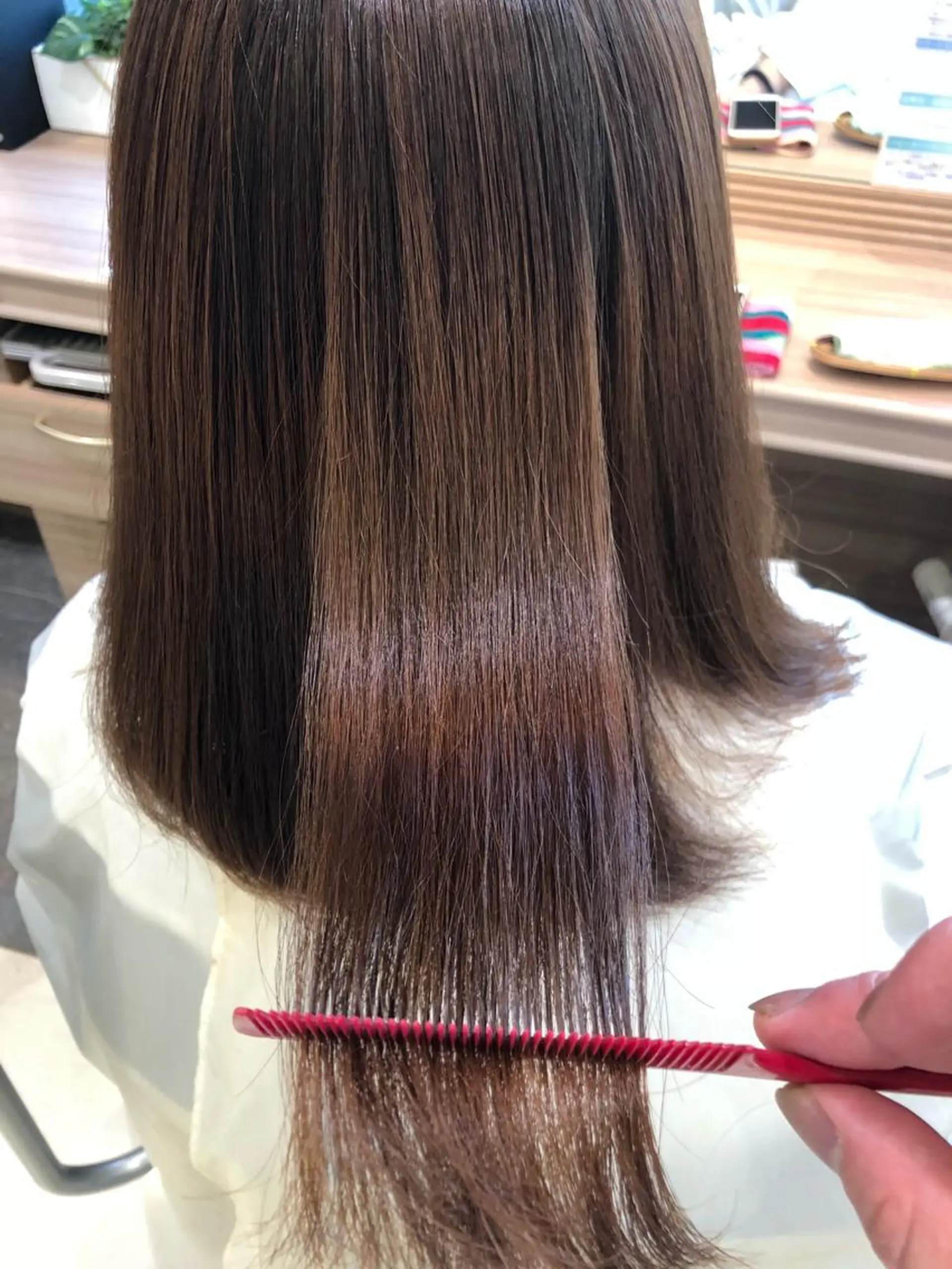 セミロング パーマ ヘアアレンジ 縮毛矯正 トリートメント ストレートパーマ メンズパーマ特化/ KAORU/店長のヘアスタイル