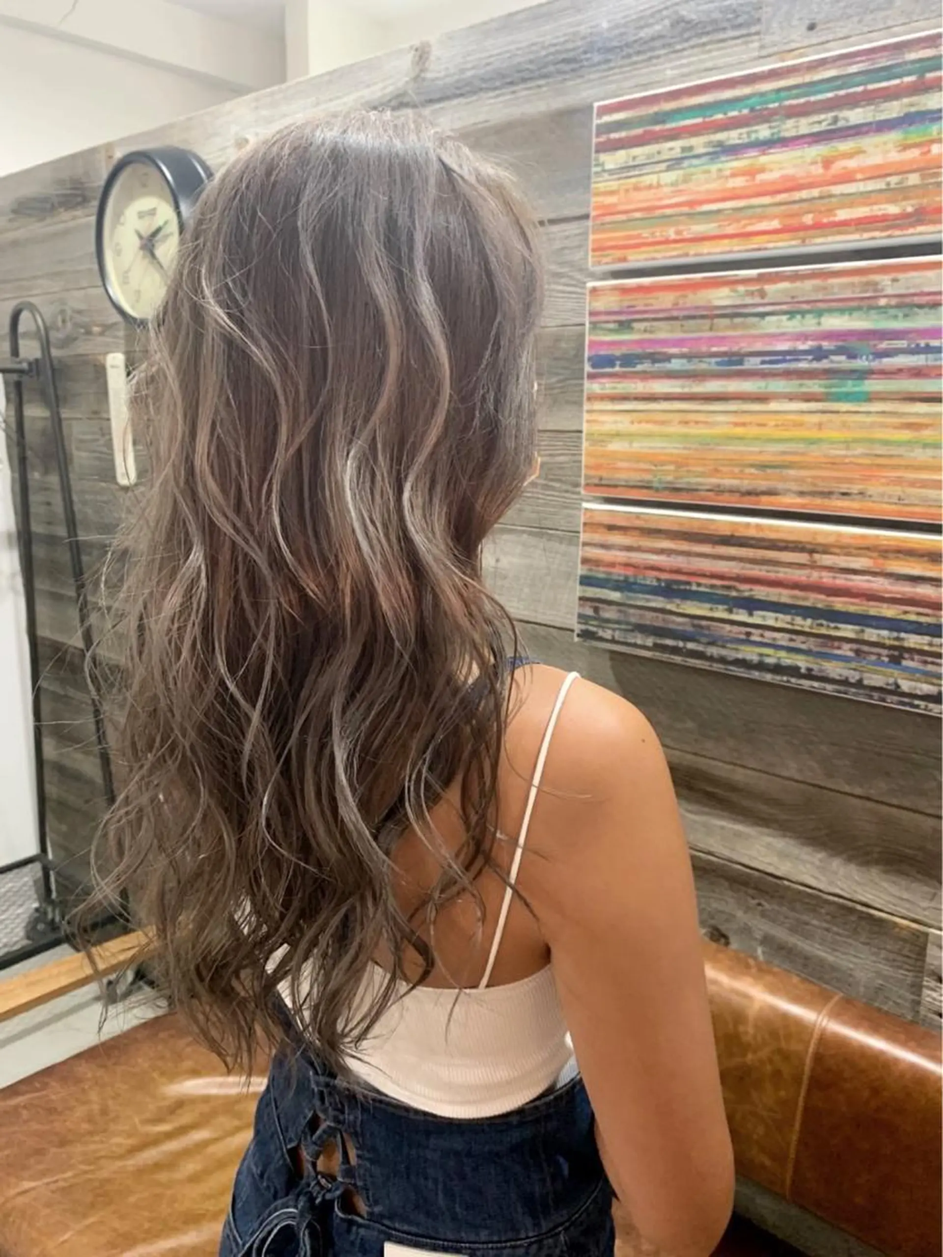 セミロング カット ヘアカラー トリートメント hair  design Norm所属・ハイライトバレイヤー ジュ🎨川村聖吾🎨のヘアスタイル