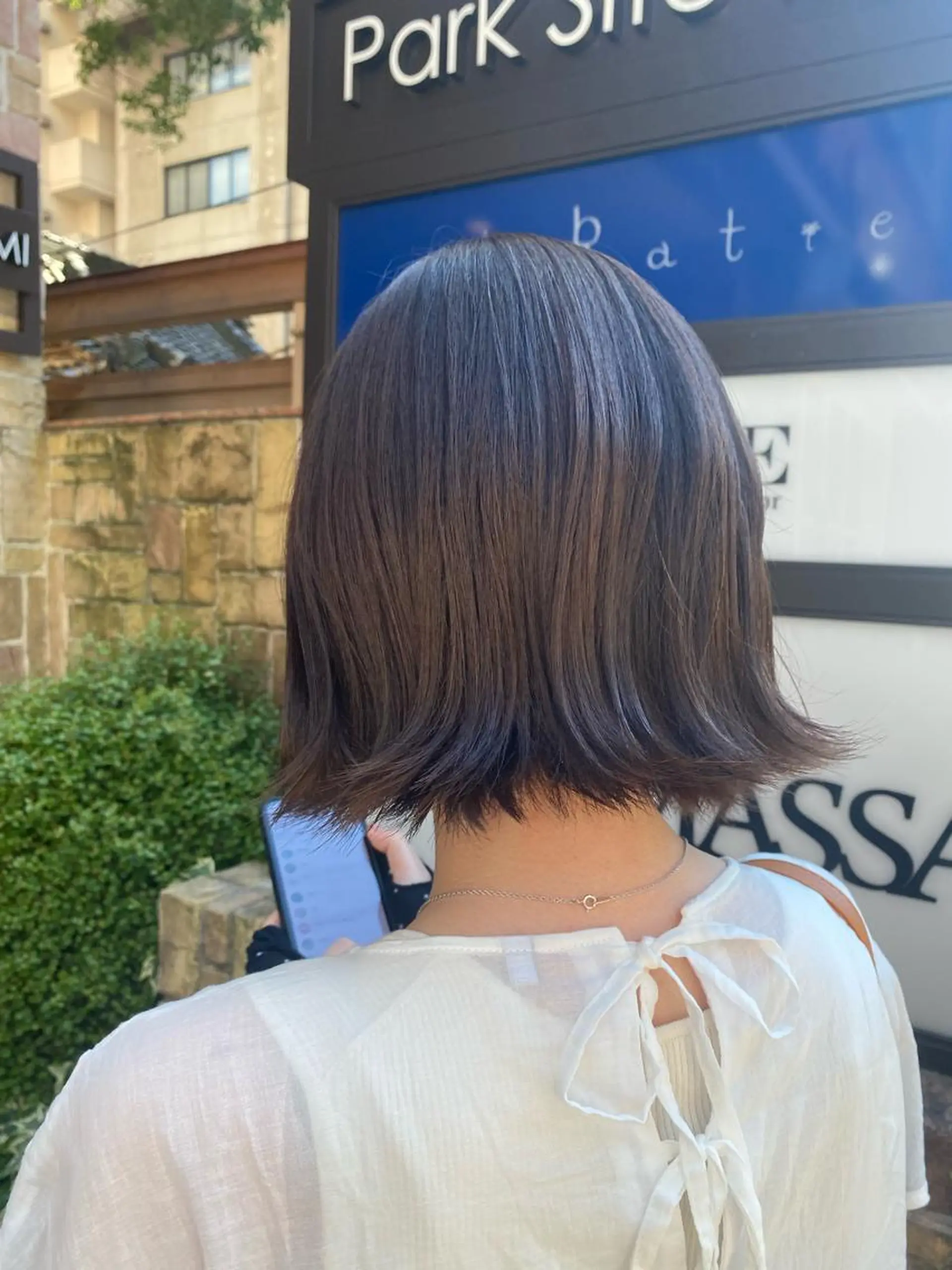 ショート カラー 林 美佑のヘアスタイル