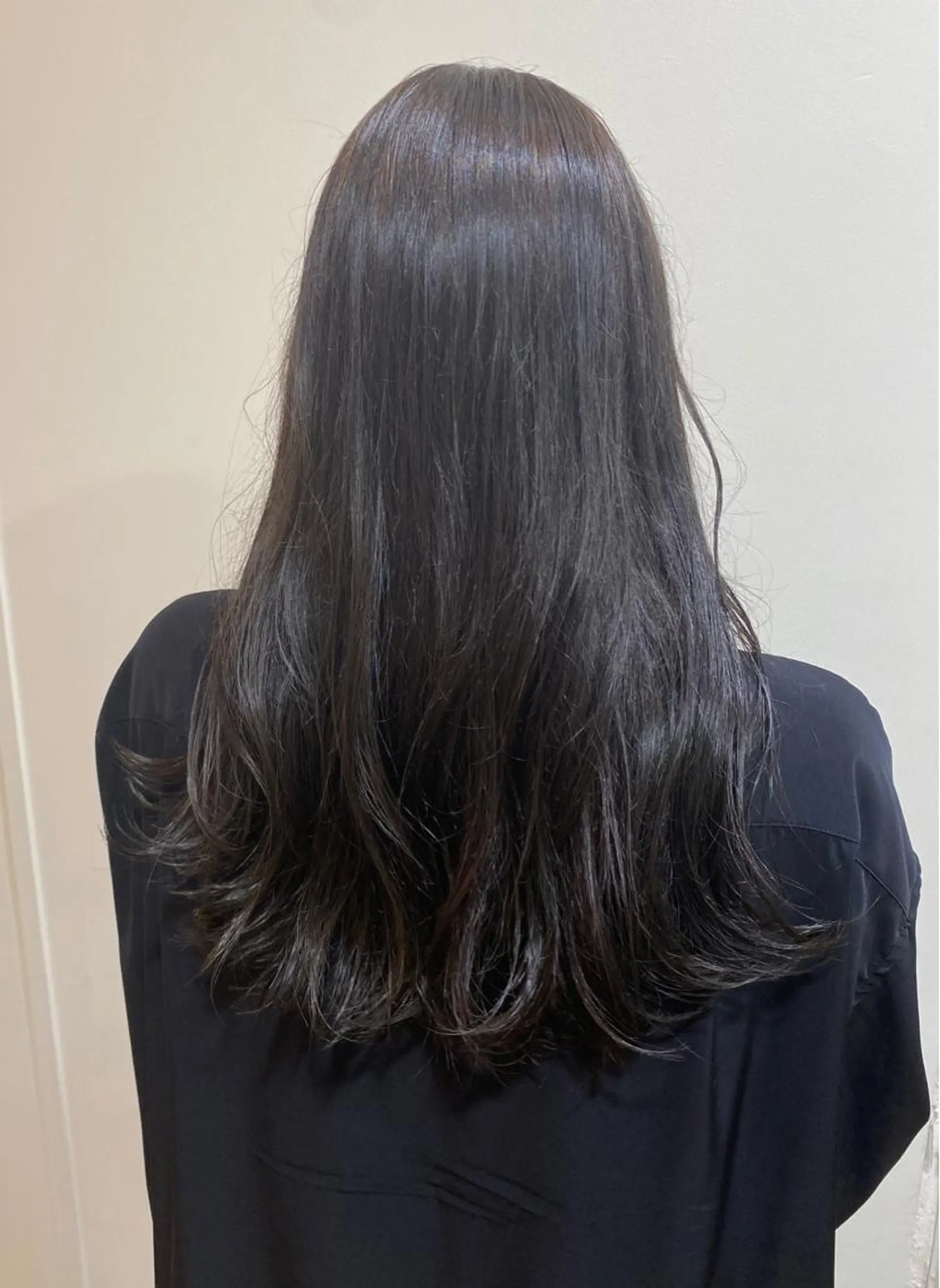 ロング カラー カット ヘアカラー salowin渋谷kitaya park前所属・RIKA韓国ヘア/く びれヘア/上品カラーのヘアスタイル