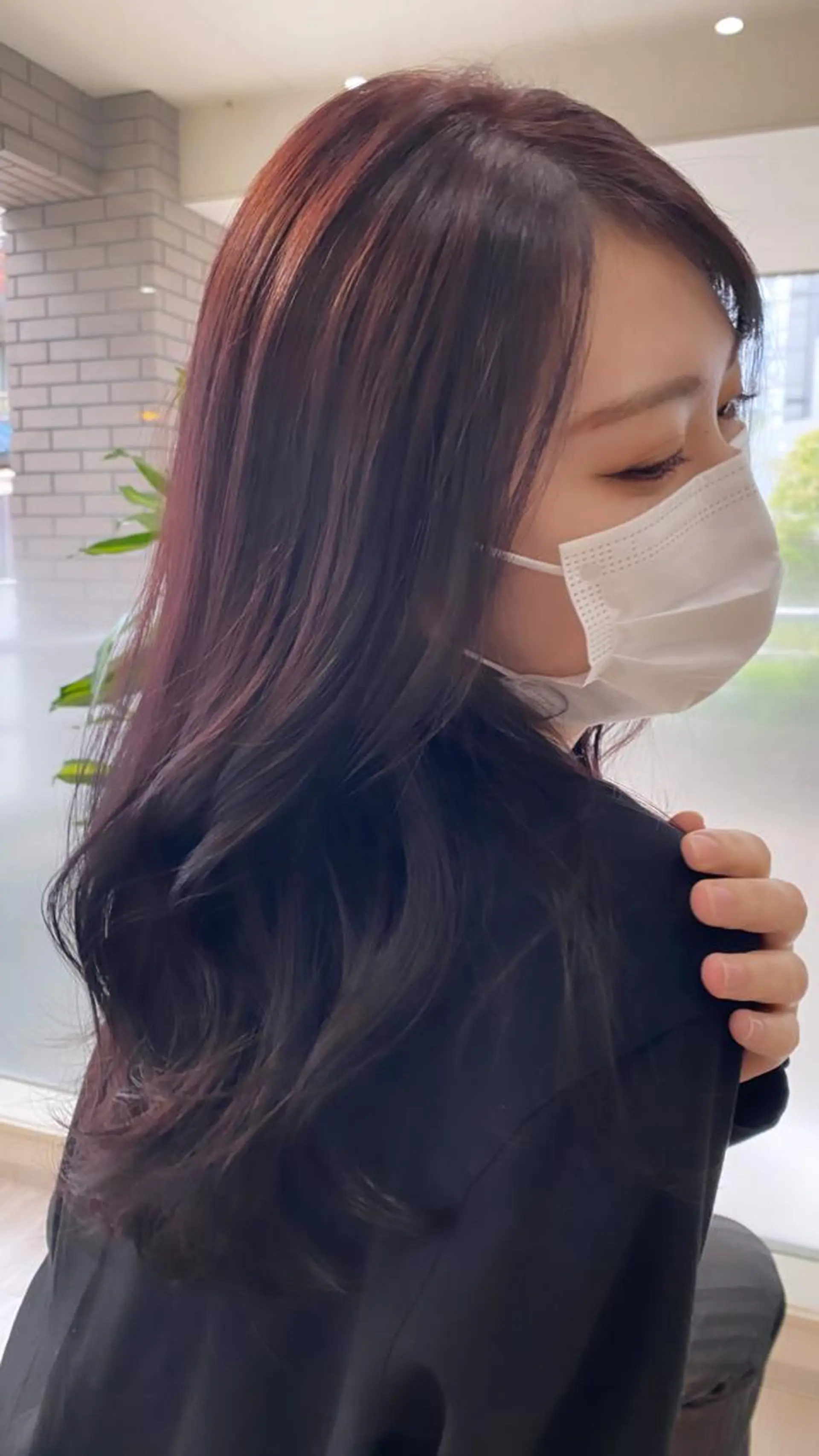 セミロング カラー 垢抜けのプロ🪄 honoのヘアスタイル