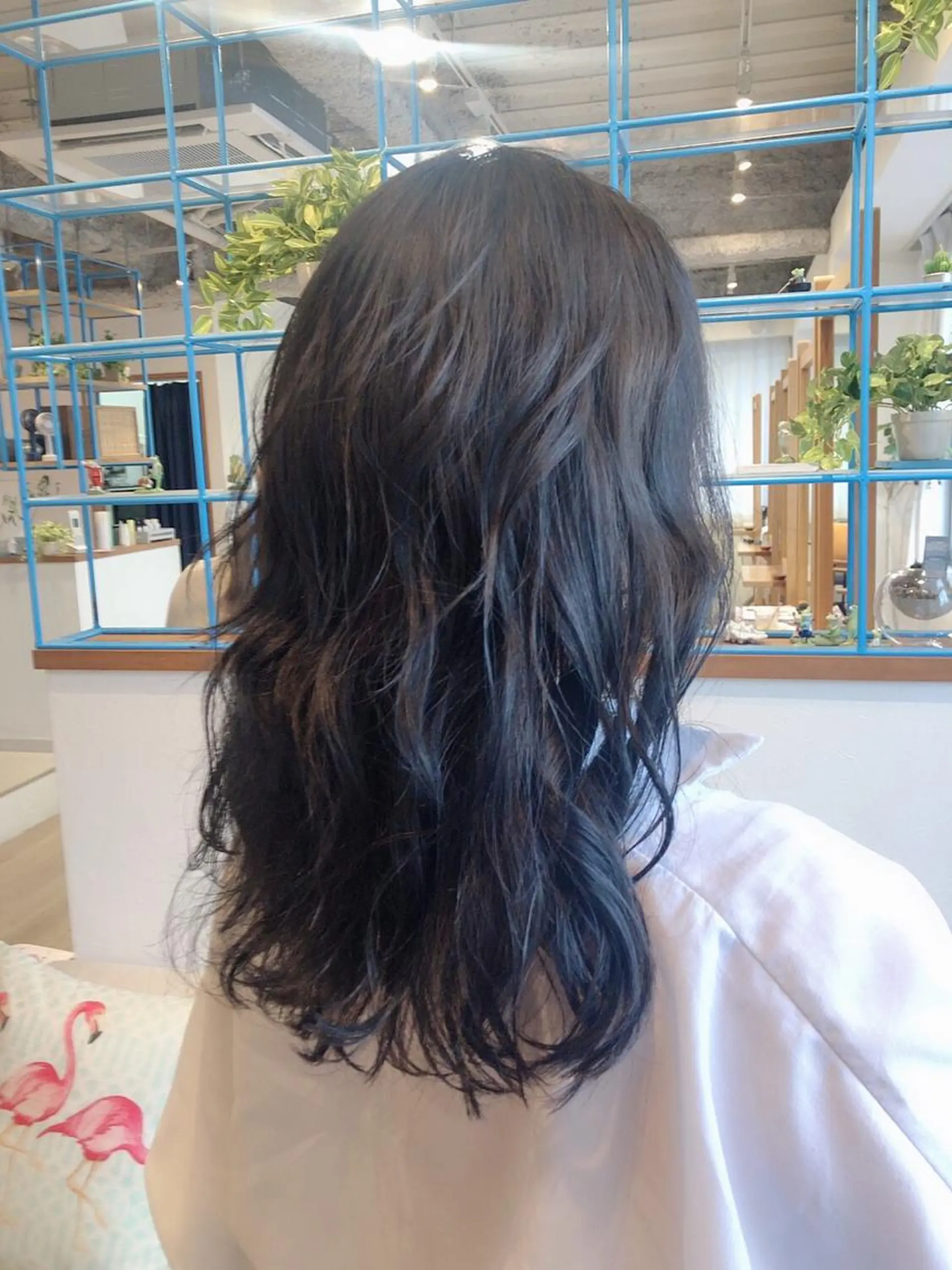 ミディアム カラー Ate by little所属・青木 梢のヘアスタイル