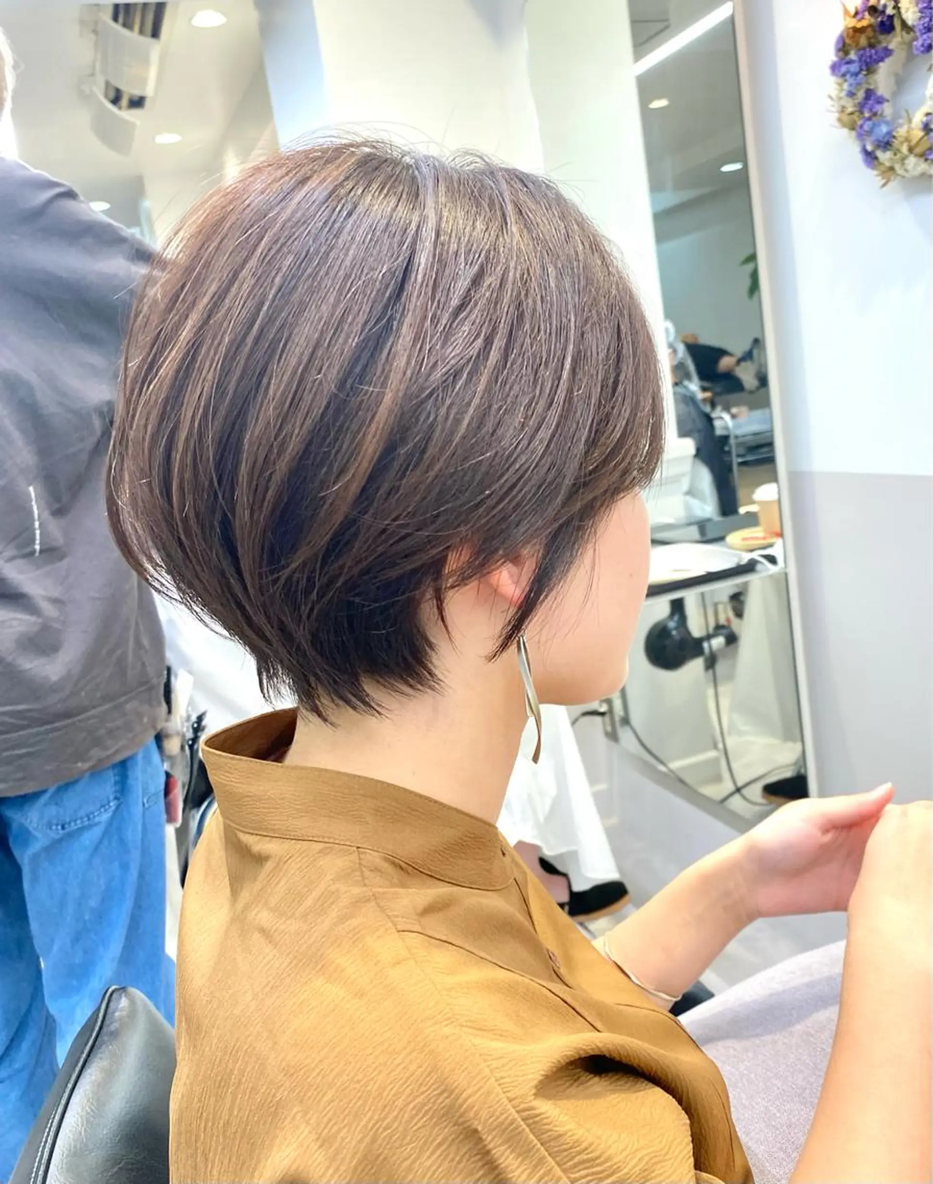 ショート 会田 渡夢のヘアスタイル