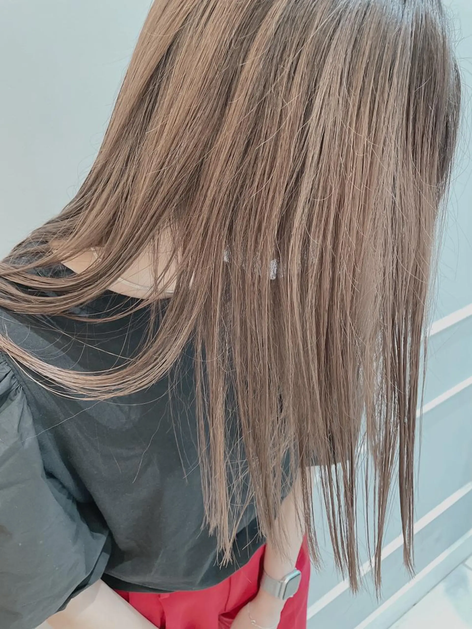 ロング カット ヘアカラー トリートメント 🦖鶴岡香純🦖 産休中のヘアスタイル