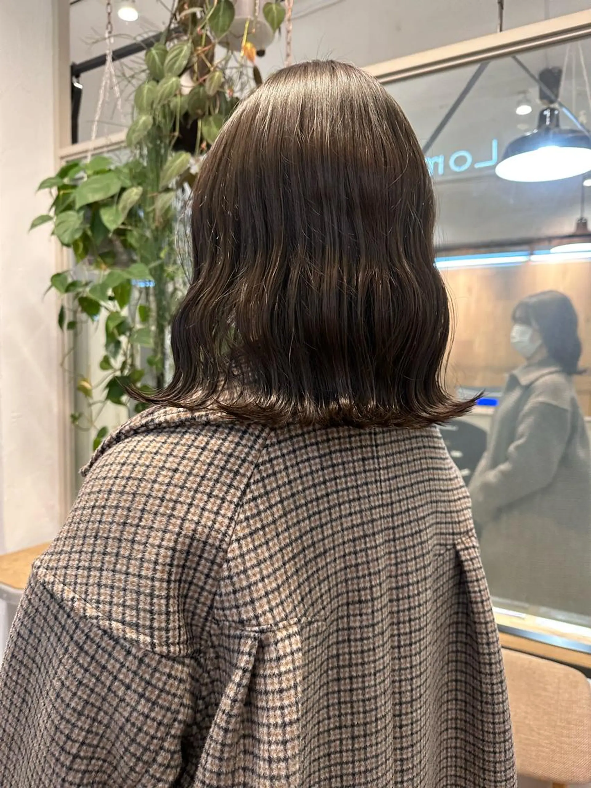 ミディアム カラー REINA☁️透明感 カラー/ぷつっと♡のヘアスタイル