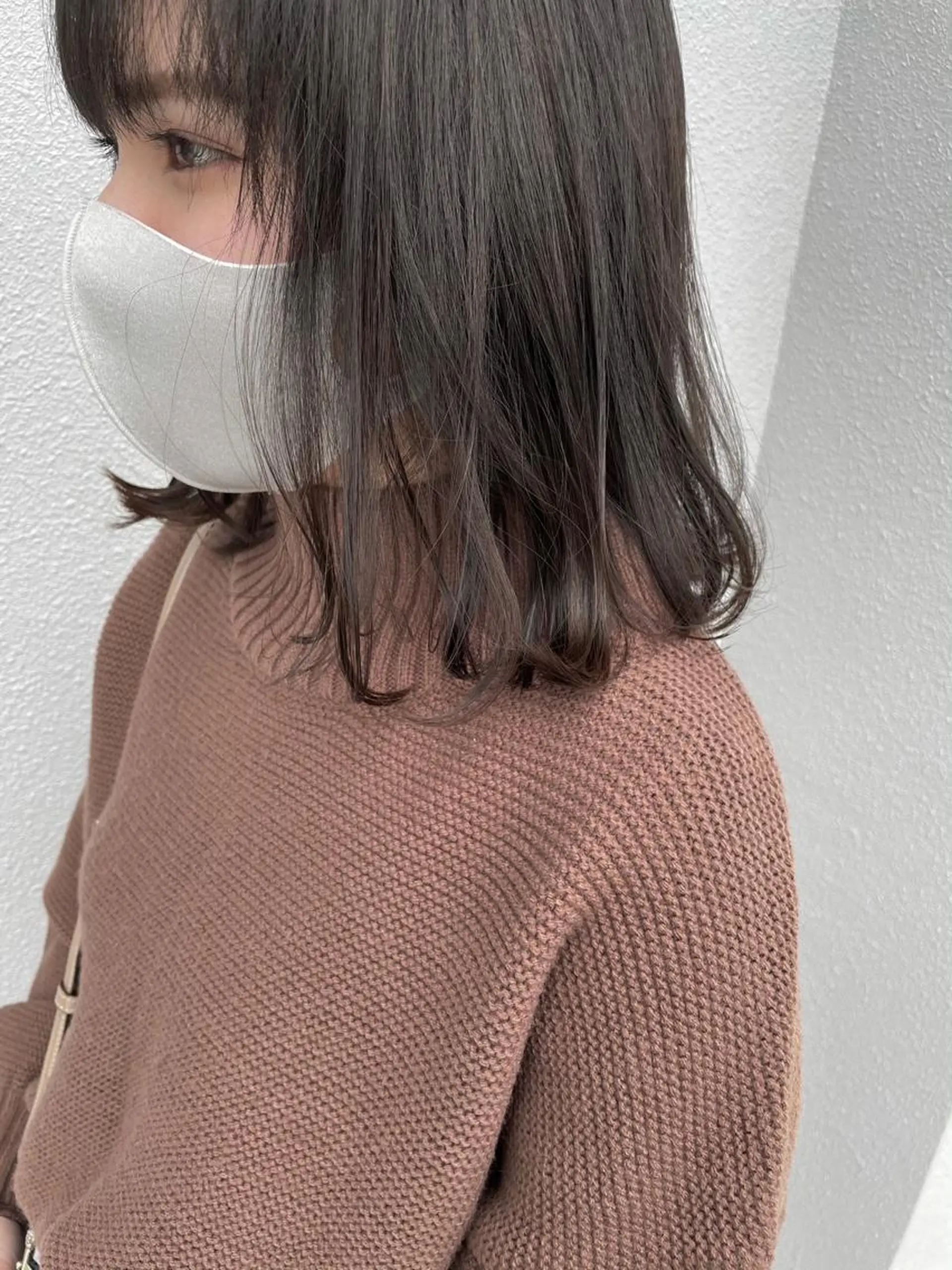 ミディアム カラー C’LD hair  produce /シールドヘア所属・モテ髪/ボブ/ショー ト/アダチフウトのヘアスタイル