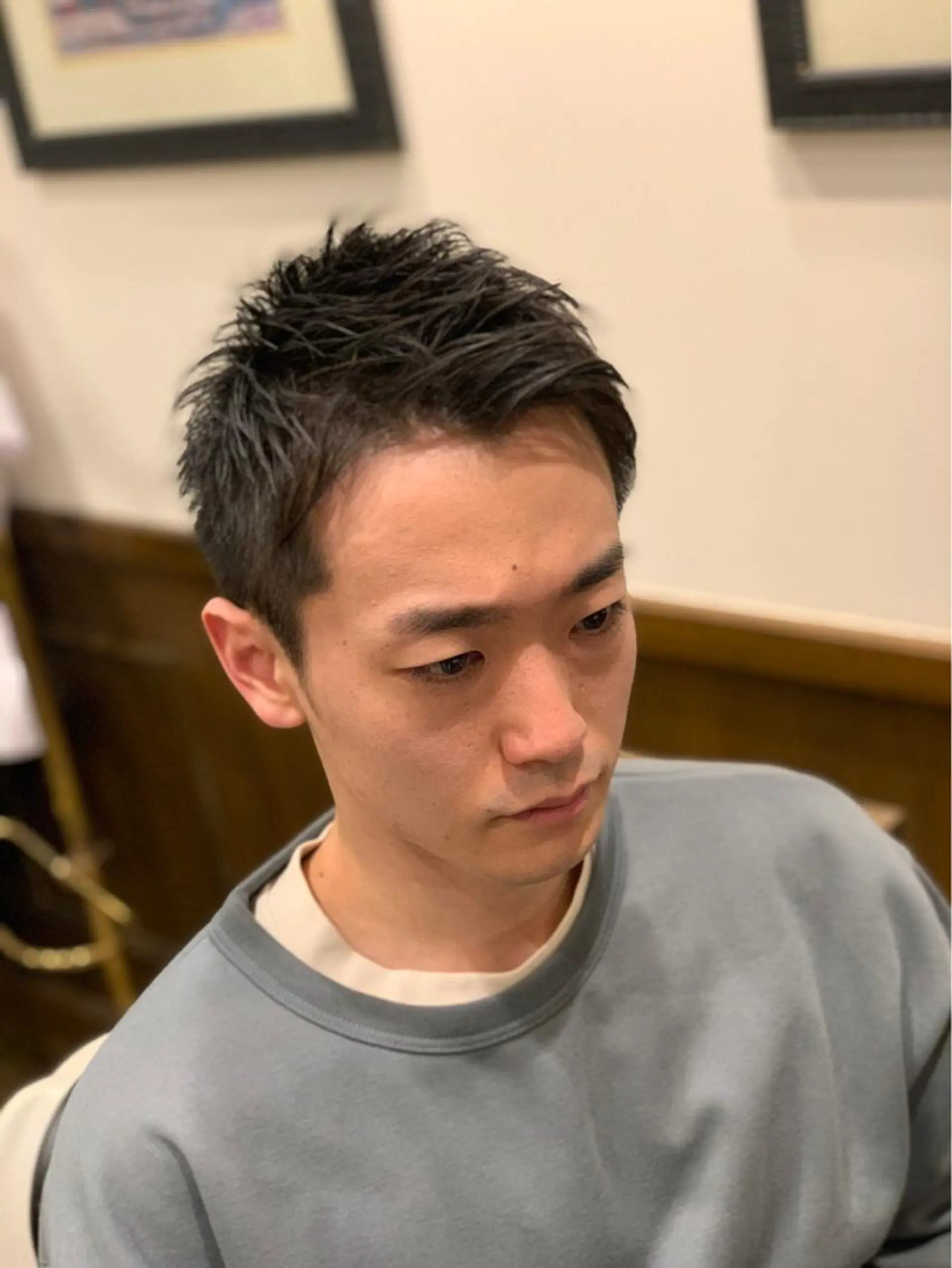 ショート ヒロ銀座ヘアーサロン 五反田店所属・寺嶋 涼のヘアスタイル