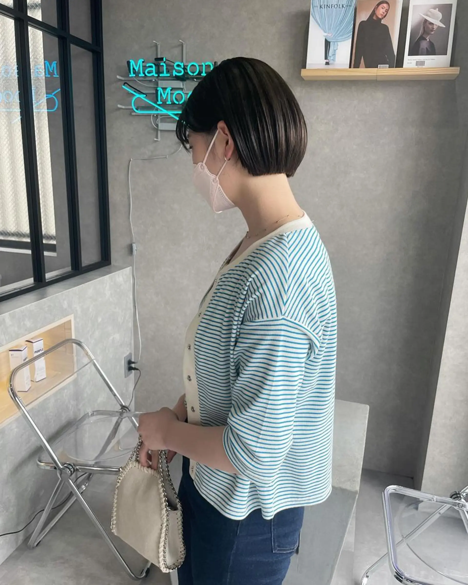 ショート ボブ ショートヘア 河原 亮のヘアスタイル