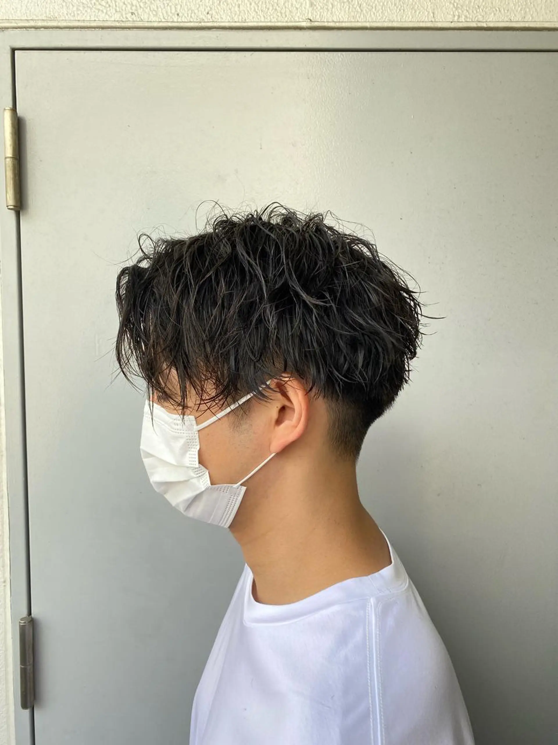 ショート メンズ 🟦ニュアンス/メン ズパーマ横浜🟦のヘアスタイル