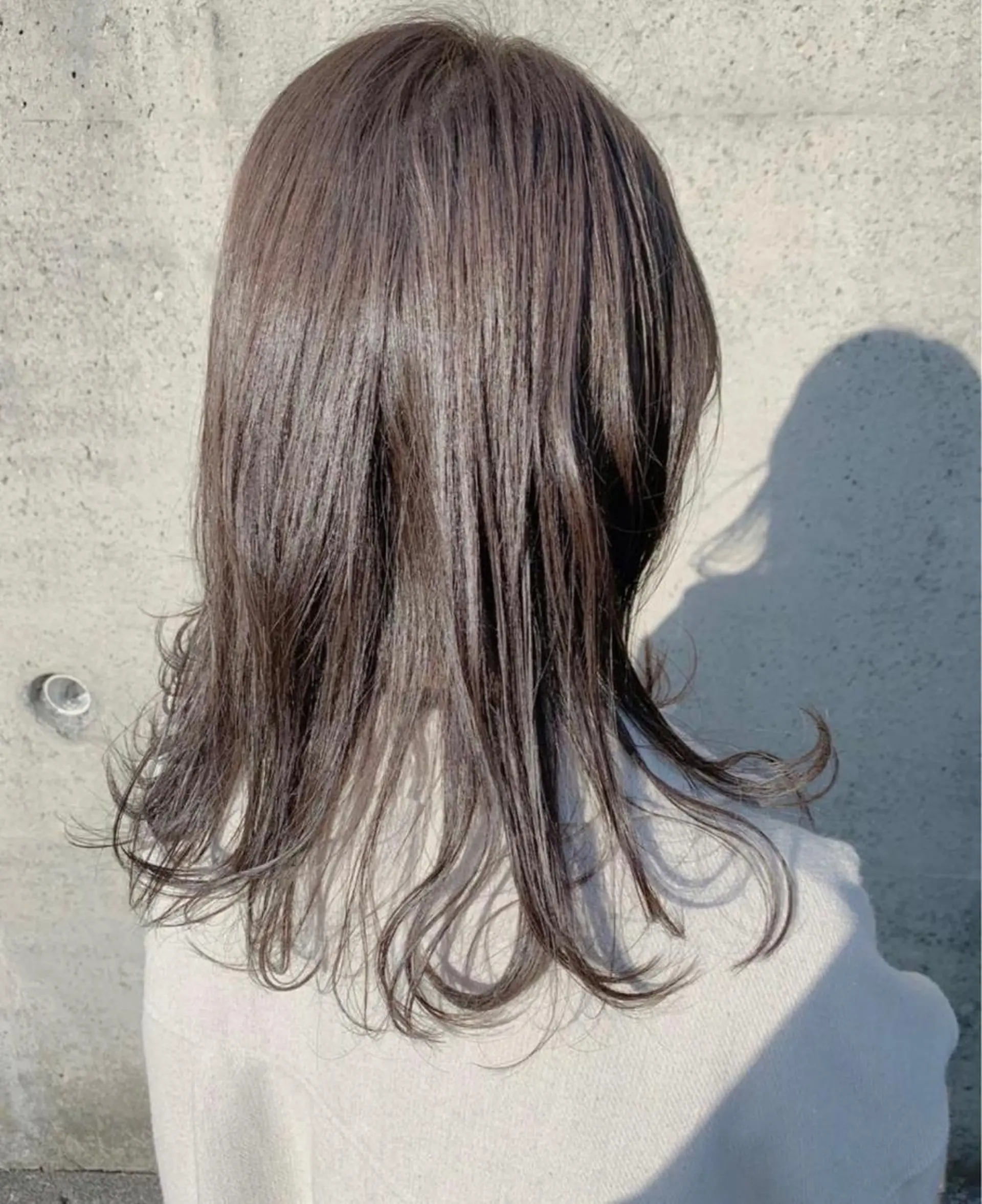 ミディアム カラー 静岡/草薙パーマ メンズバレイヤージュのヘアスタイル