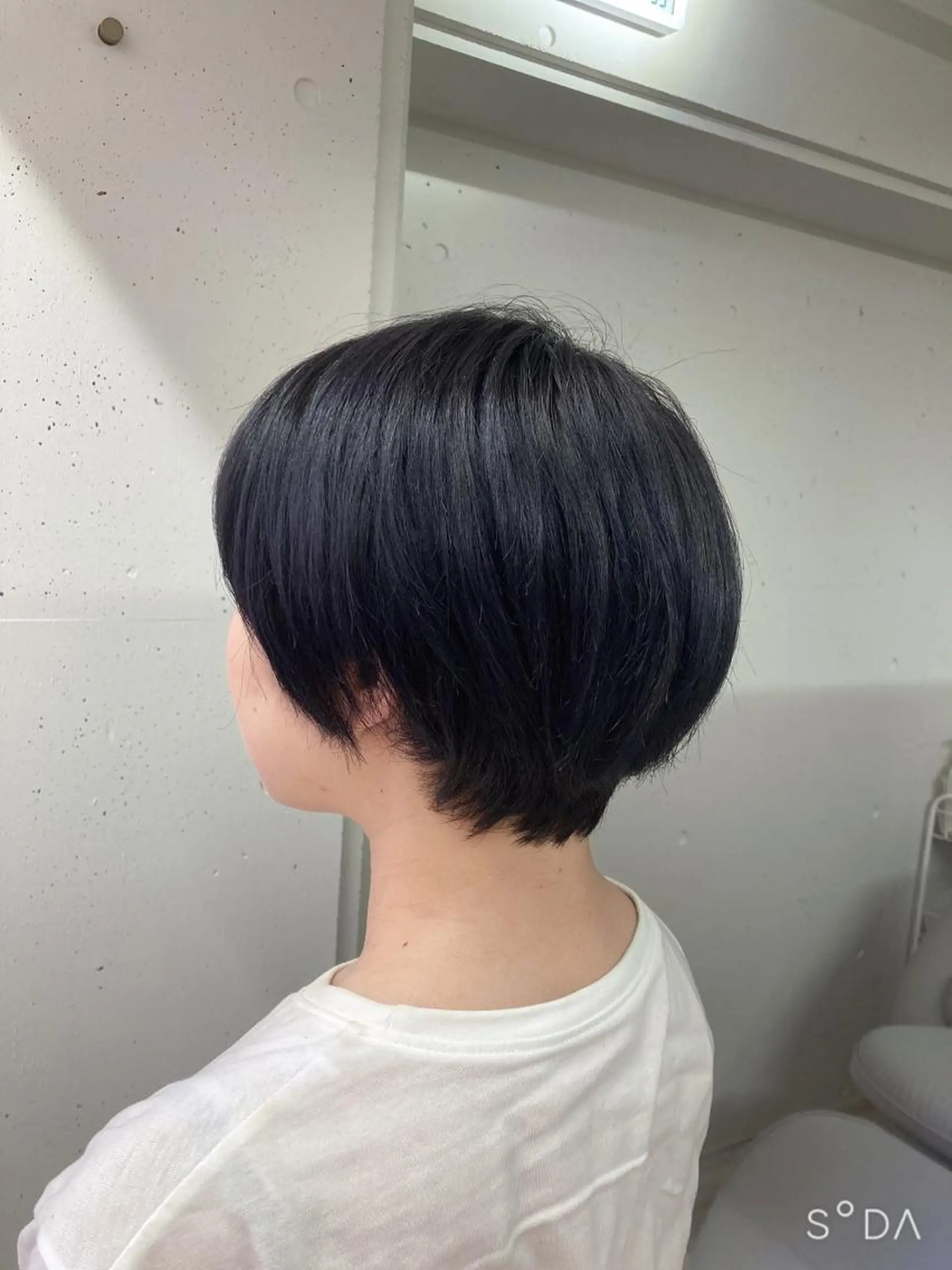 ショート カラー ブルーカラー ブルージュ ショートヘア カット ヘアカラー ミルミー美容室所属・🦄💒💓齎藤 七海子🦄💒💓のマツエク・マツパデザイン