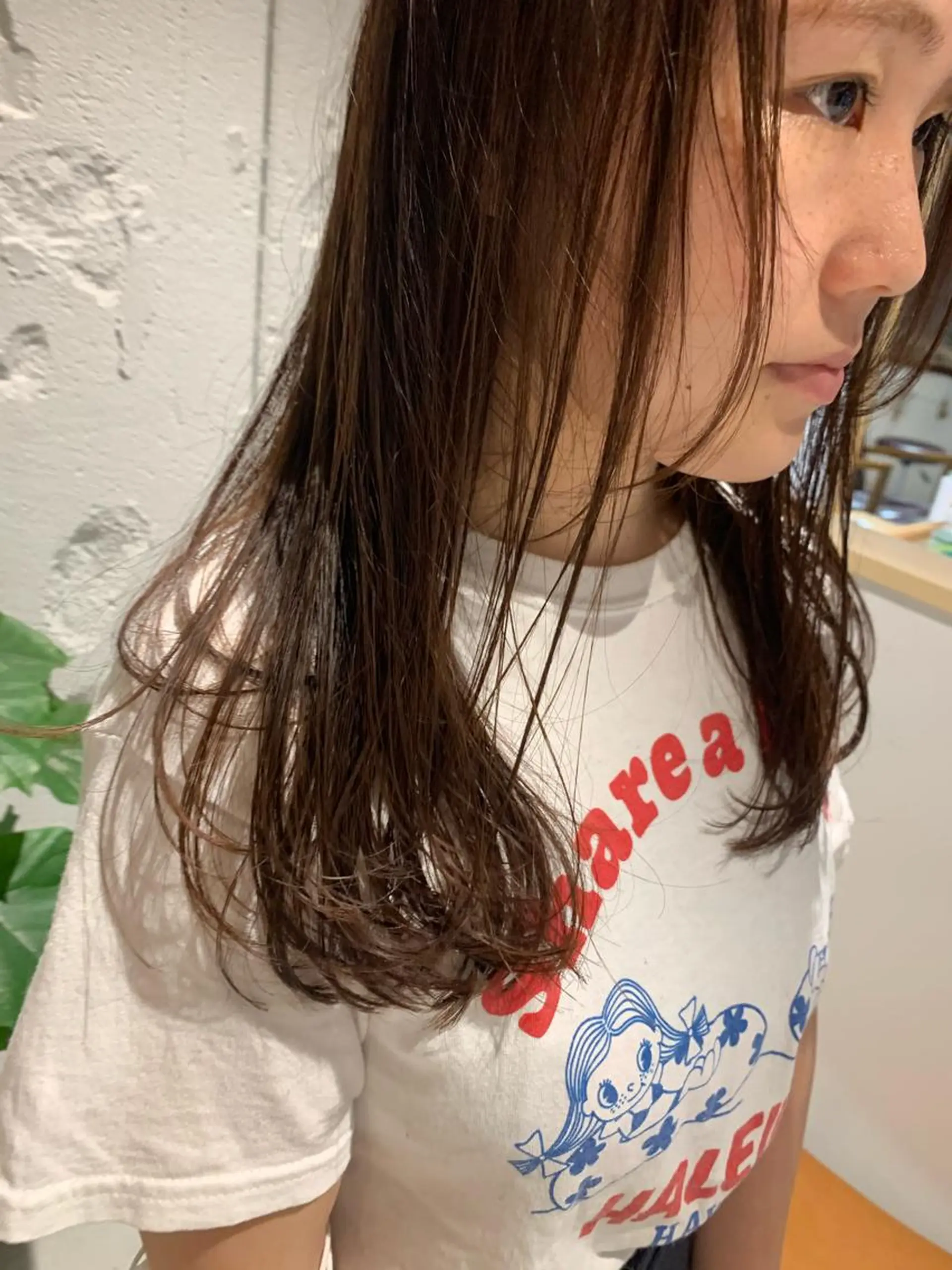 セミロング カラー カット ヘアカラー iet.所属・ウルフ/ボブ/耳ツボ ジュエリー◎ricoのヘアスタイル