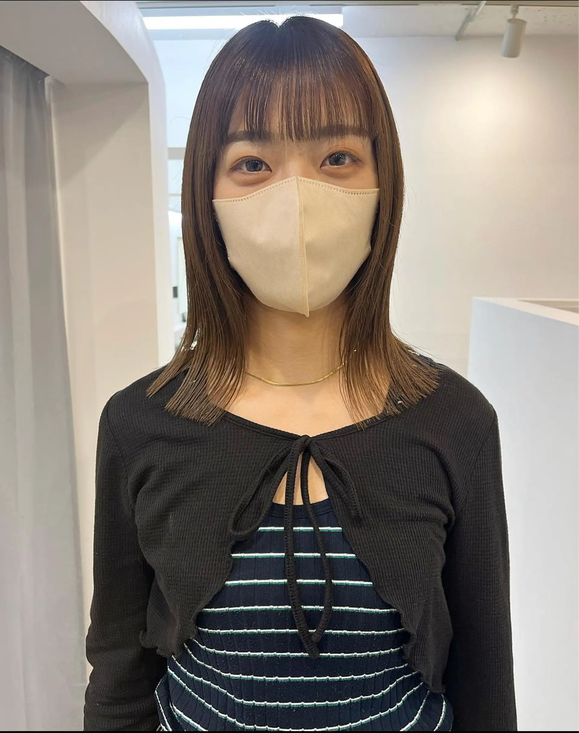 ミディアム ハルカ/ fit standのヘアスタイル