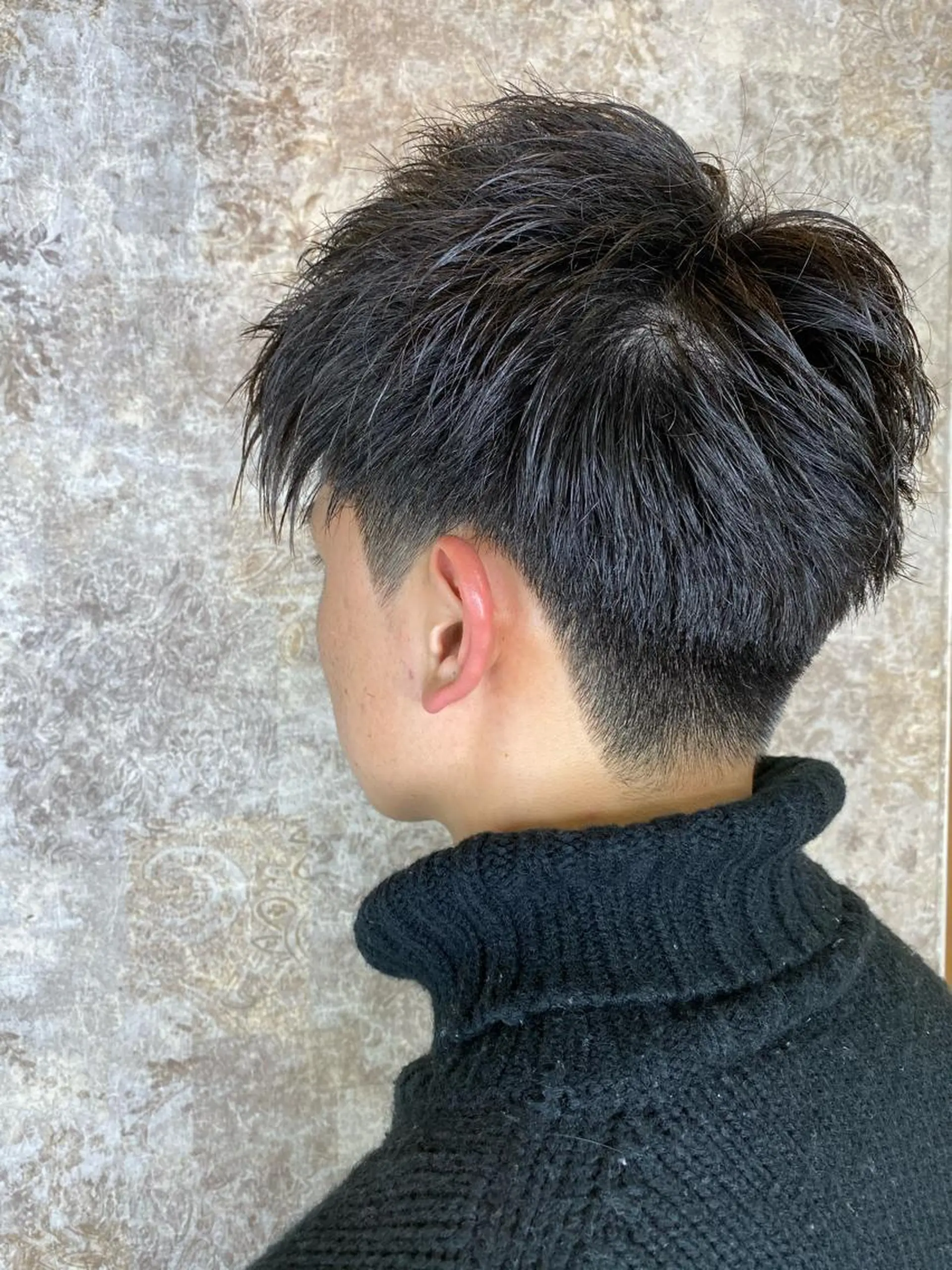 ショート メンズ曲がる 縮毛矯正/駅徒歩4分のヘアスタイル