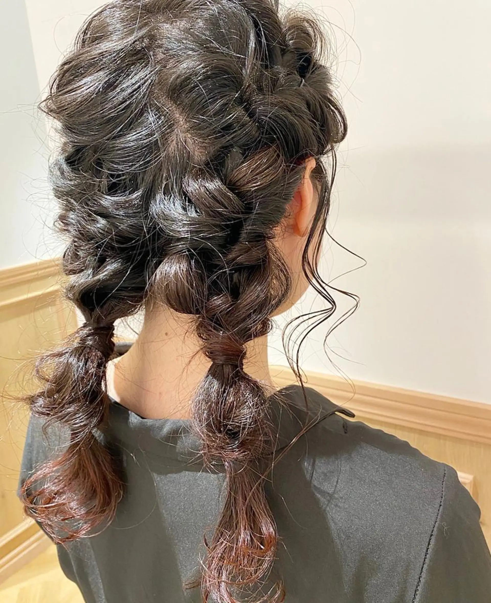 ロング ヘアセット 🌈🌸あおき みちる🌟💗のヘアスタイル