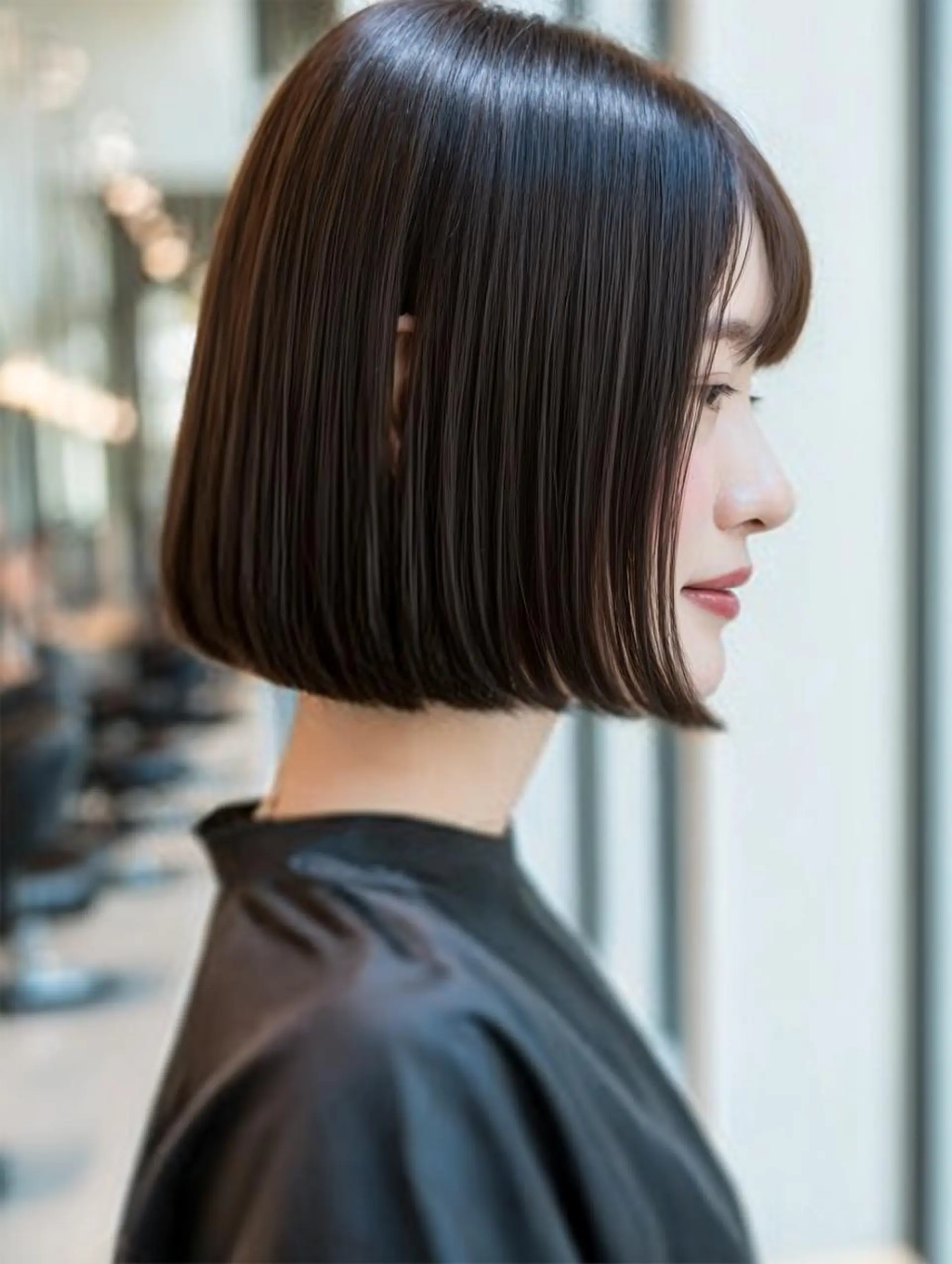 ショート ハッシュカット 髪質改善 レイヤーカット 縮毛矯正 トリートメント カット トリートメント 生艶髪＆レイヤー🔔 渋谷お薦めNo.1✨のヘアスタイル