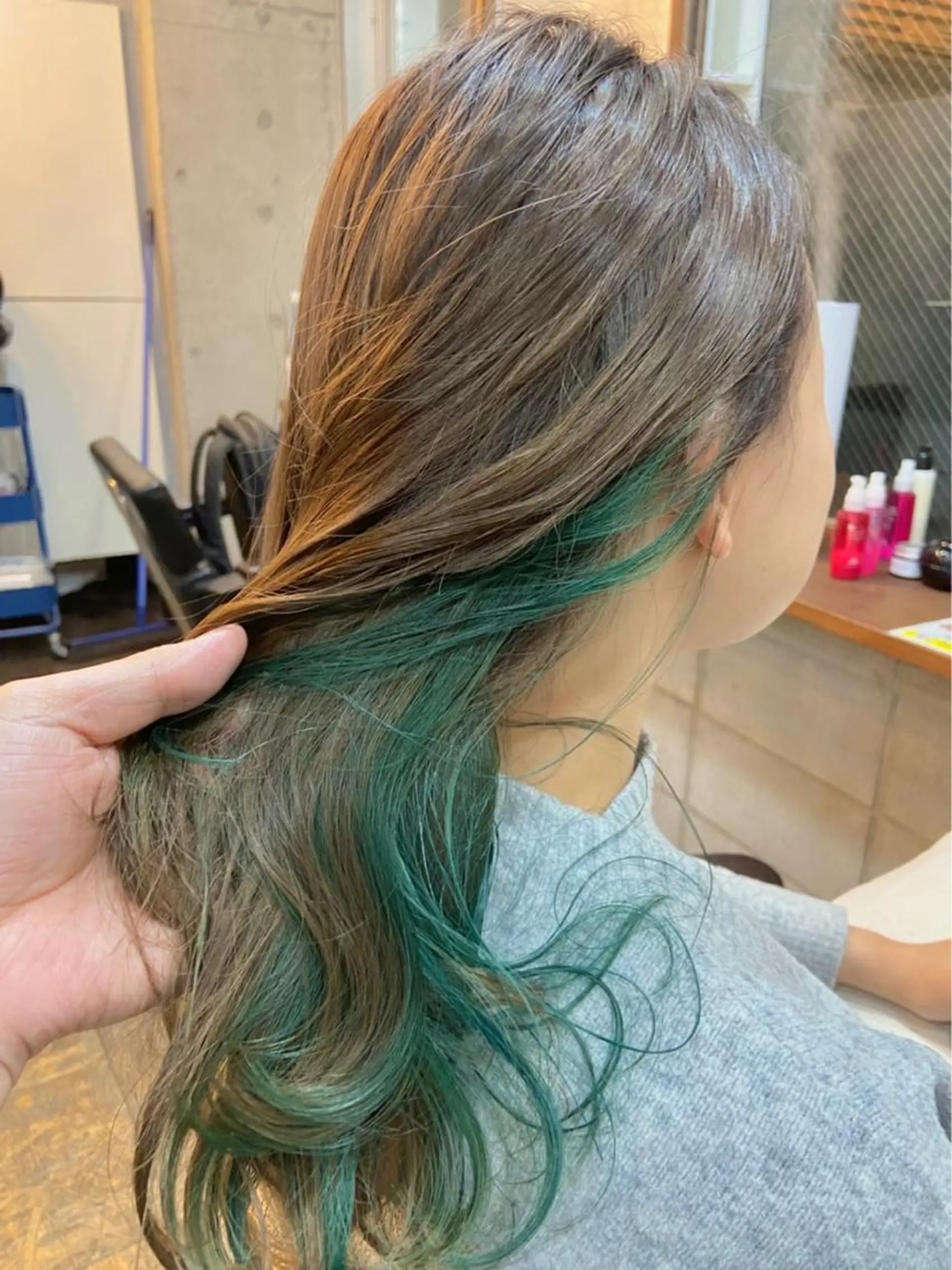 カラー カット ヘアカラー トリートメント 中山 丈也のヘアスタイル