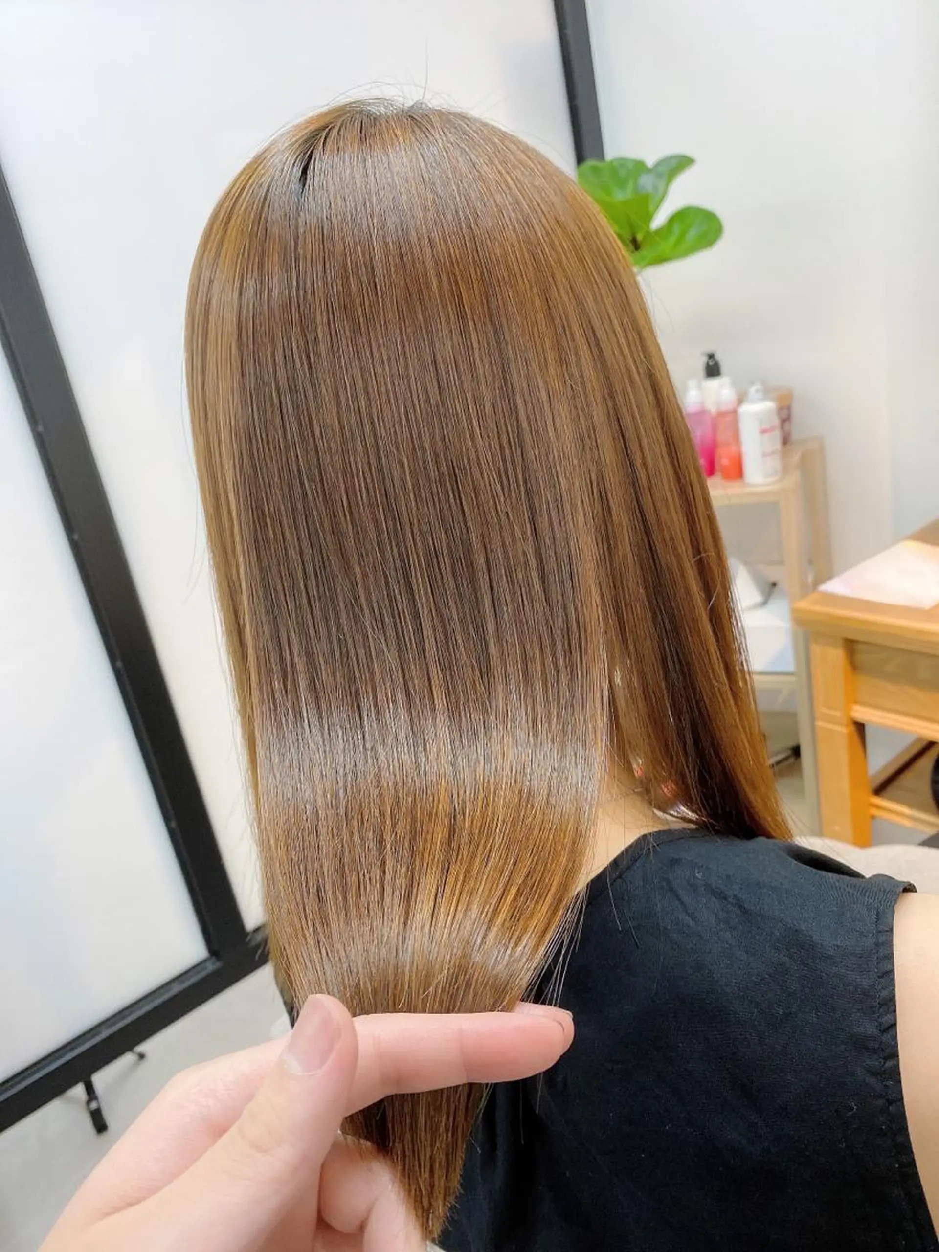 ロング トリートメント 透明感/ツヤ髪/ さら艶/前田祥汰のヘアスタイル