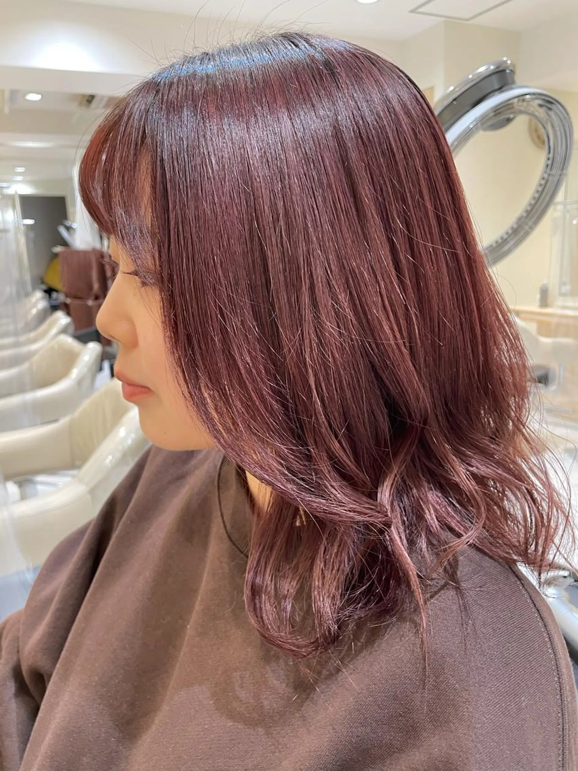 ミディアム ヘアカラー 悩み解決美容師 Futo✨のヘアスタイル