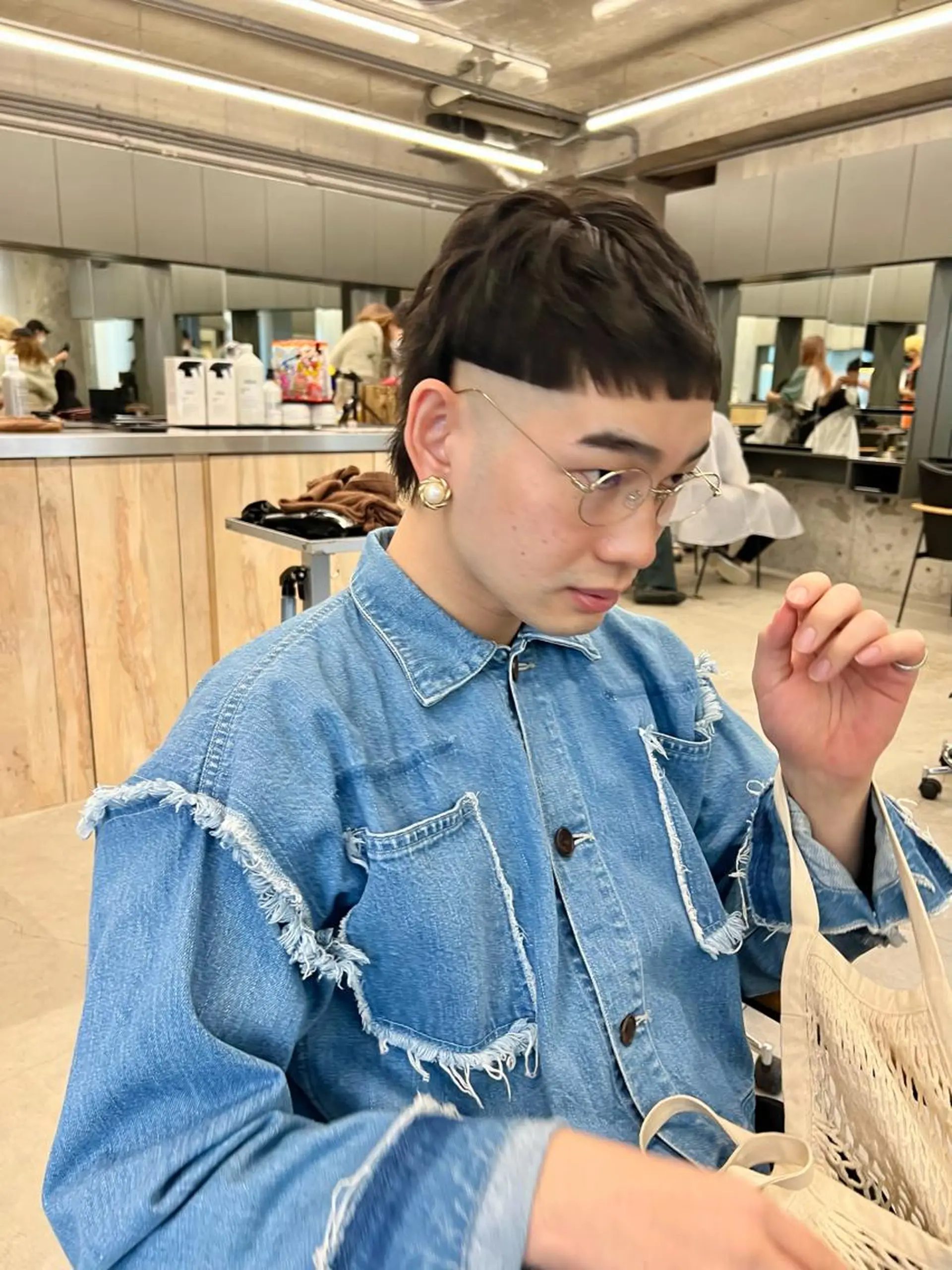 ショート カット ヘアカラー トリートメント sakoda shunkiのヘアスタイル