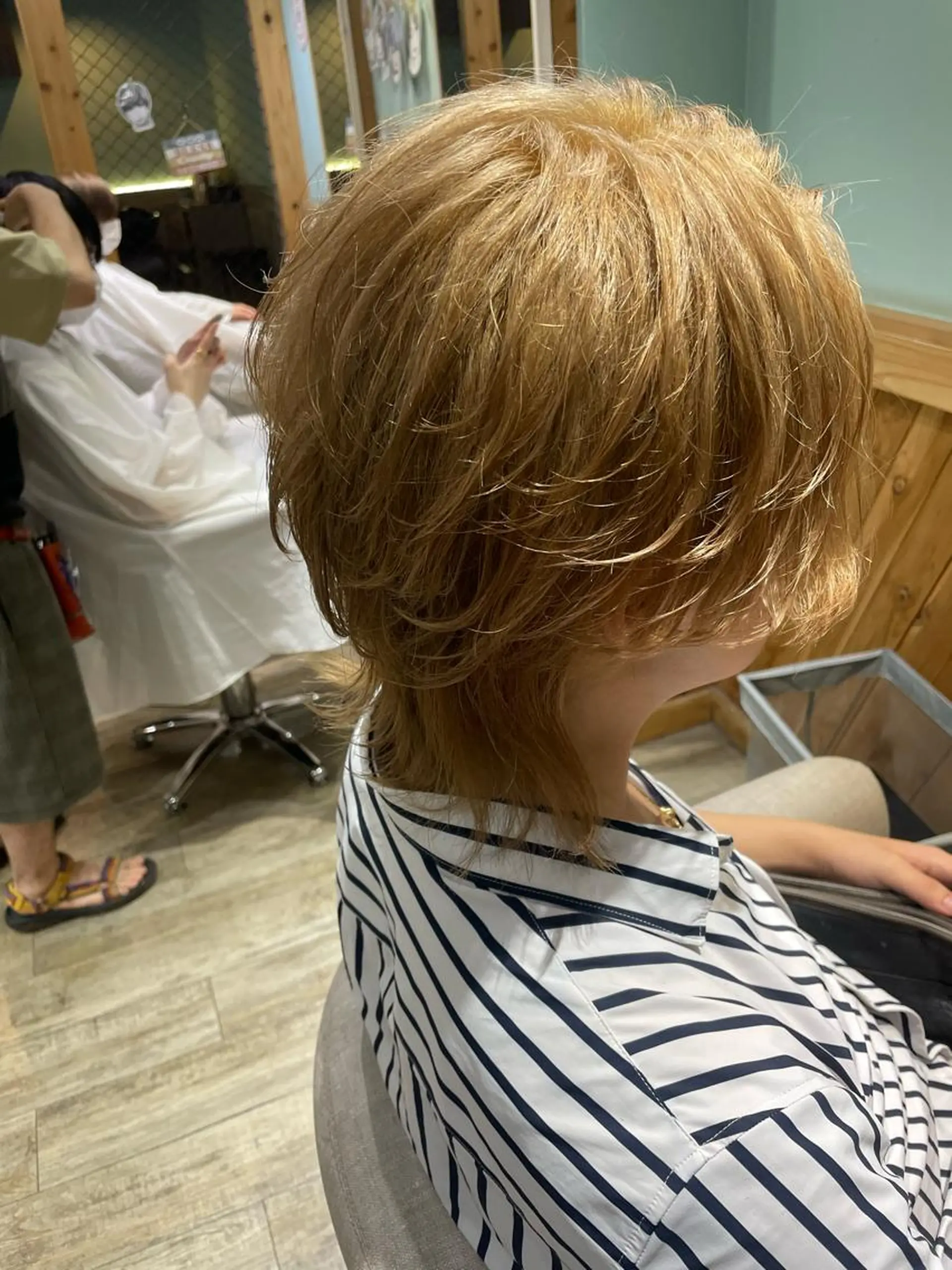 ミディアム カラー メンズ ダブルカラー CORE blanc所属・COREblanc ゆきの／表参道 原宿のヘアスタイル