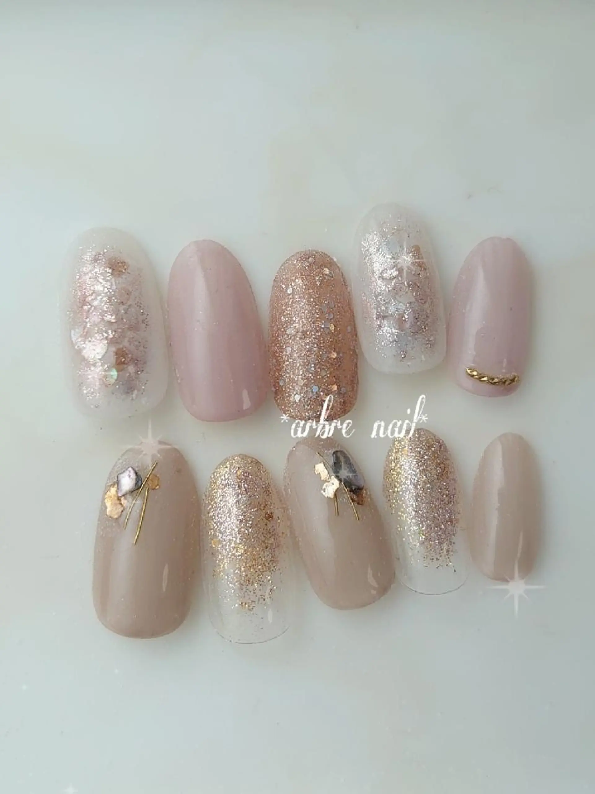 ネイル *arbre nail*.アーブルネイル所属・✯.。 arbre nail 。✯.のネイルデザイン