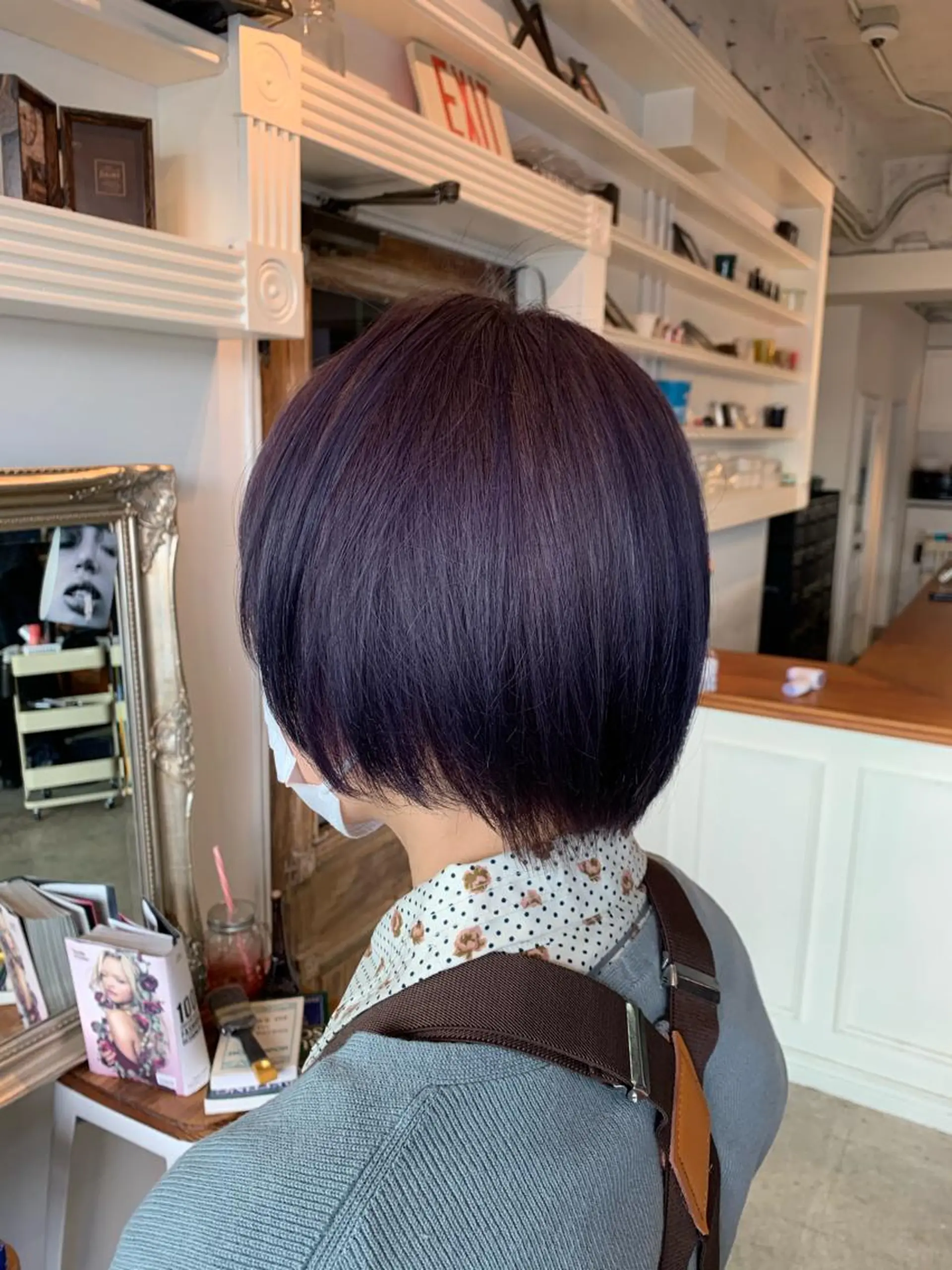 ショート ヘアカラー トリートメント ヘッドスパ ヘアセット 大宮/山口 竣也のヘアスタイル