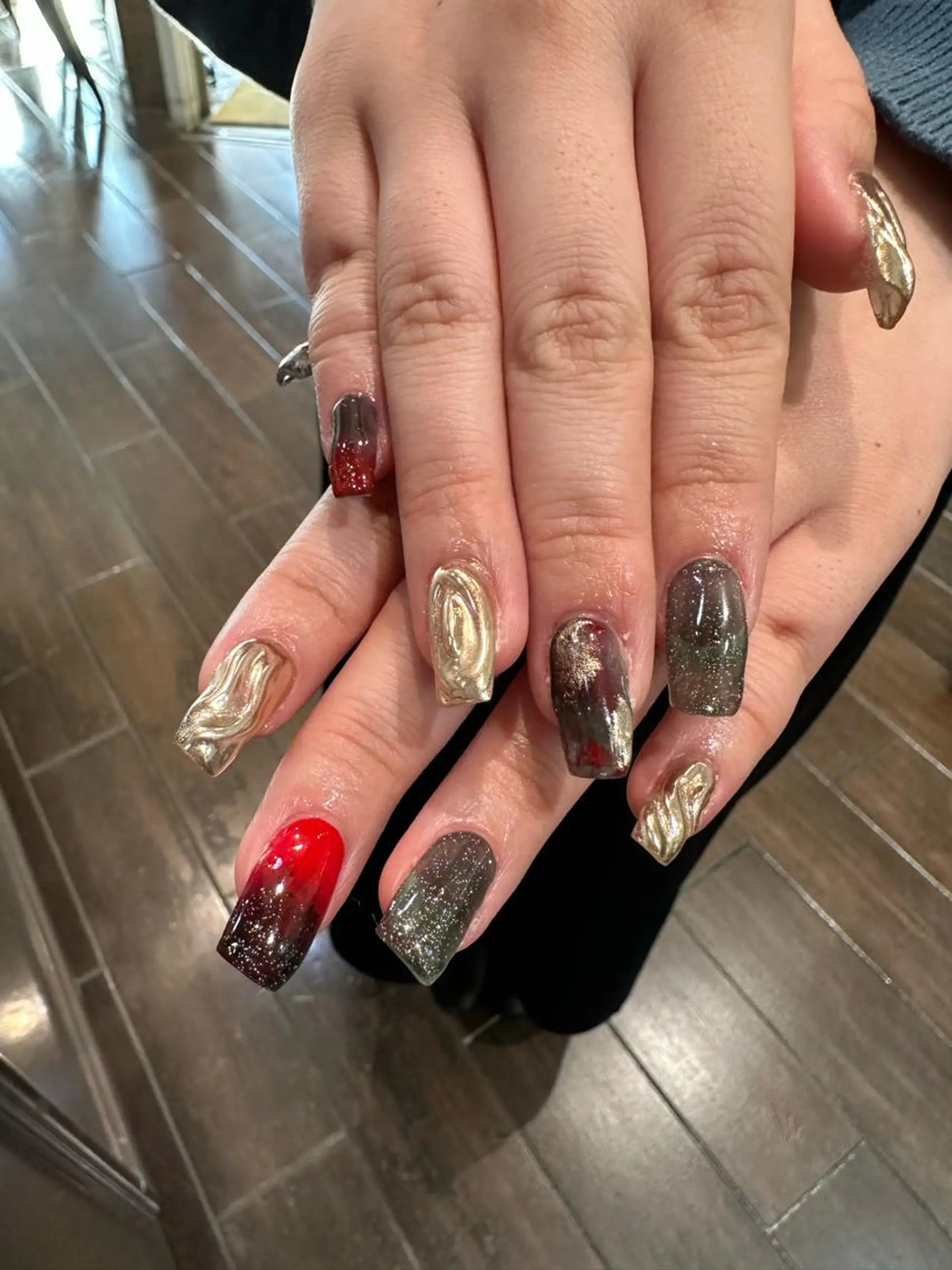 ネイル 個性派ネイル 🌼 ハルカ ♡のマツエク・マツパデザイン