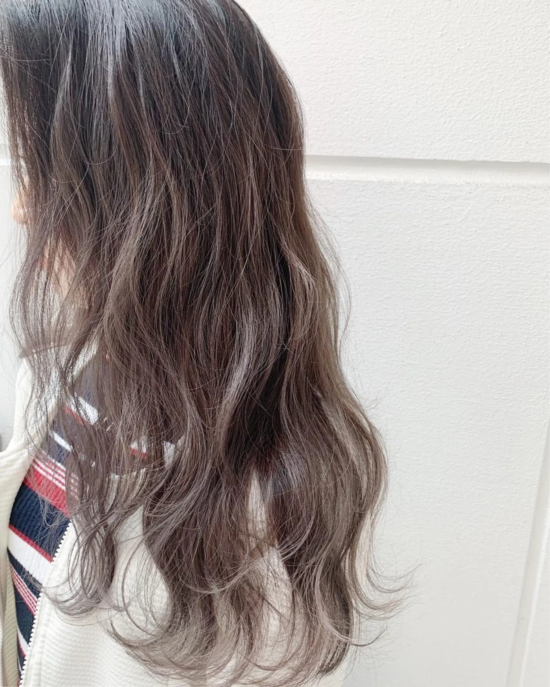 ロング カラー ヘアアレンジ ヘアカラー トリートメント BANK'S hair所属・💐ケラチン 髪質改善寺坂雄飛💐のヘアスタイル