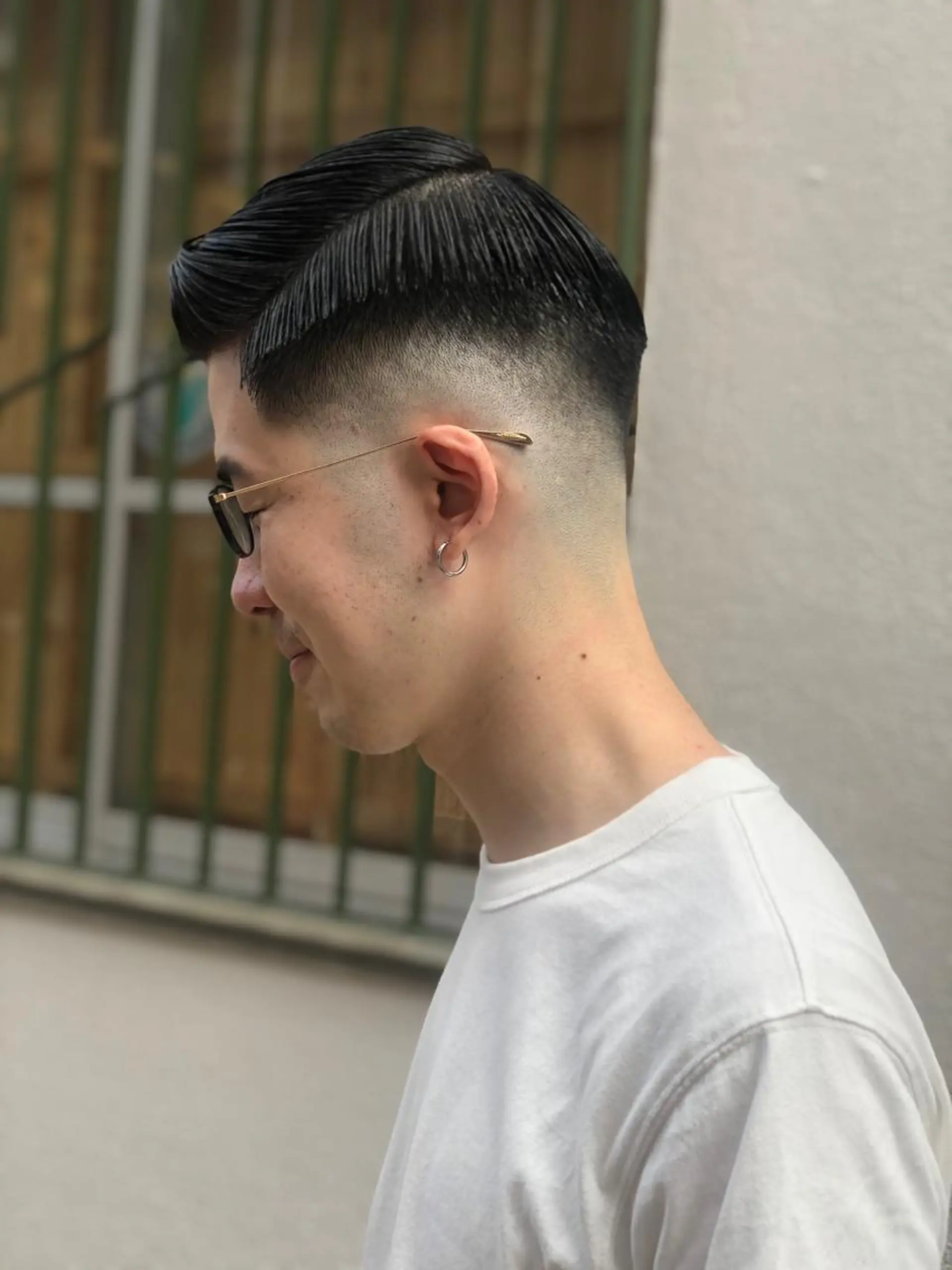 ショート カラー パーマ メンズ BRUNTJET所属・MAEDA MADOKAのヘアスタイル