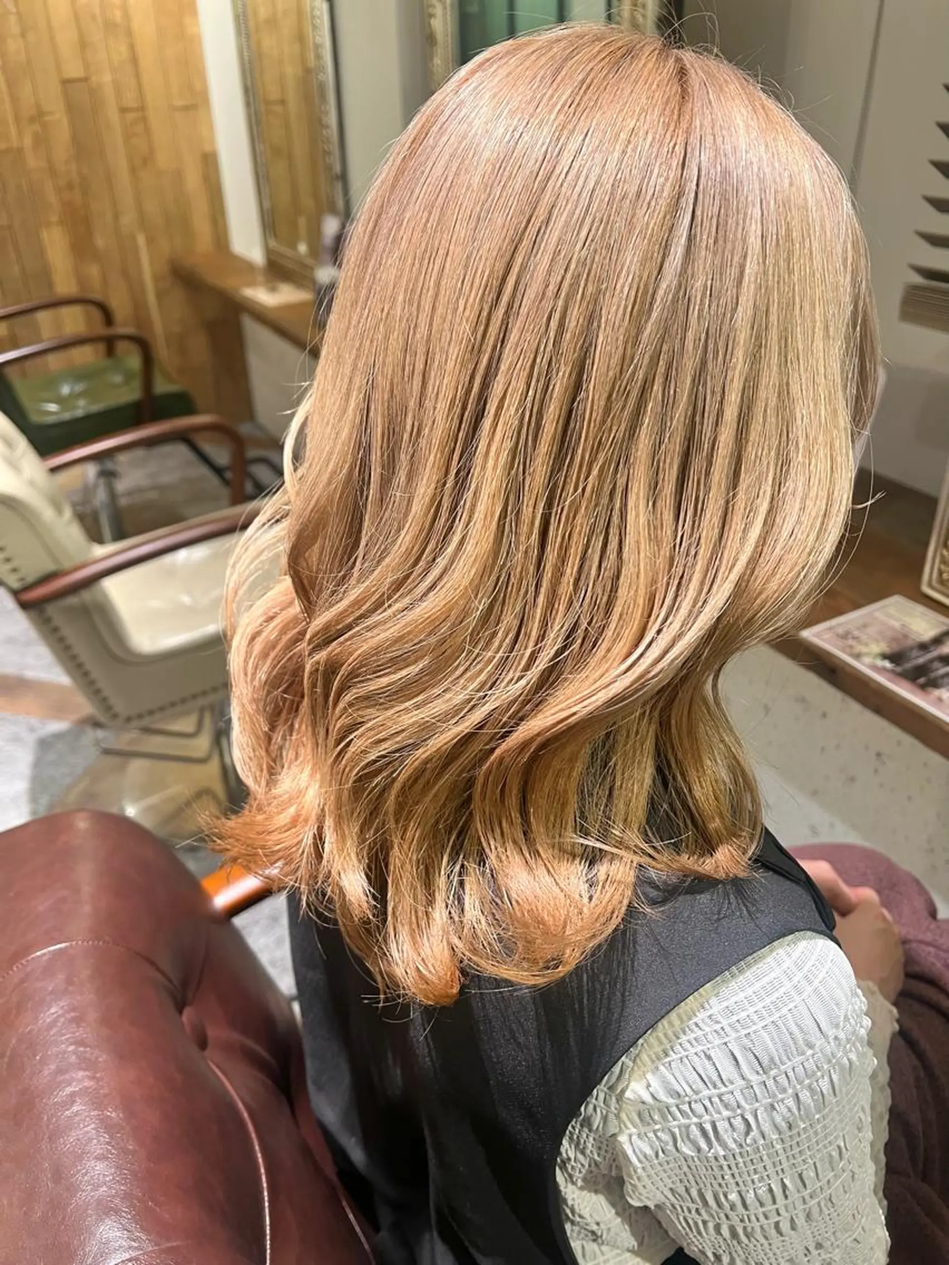 ロング カラー 草野ゆずき⌇ ボブ⌇ブリーチ🫧のヘアスタイル