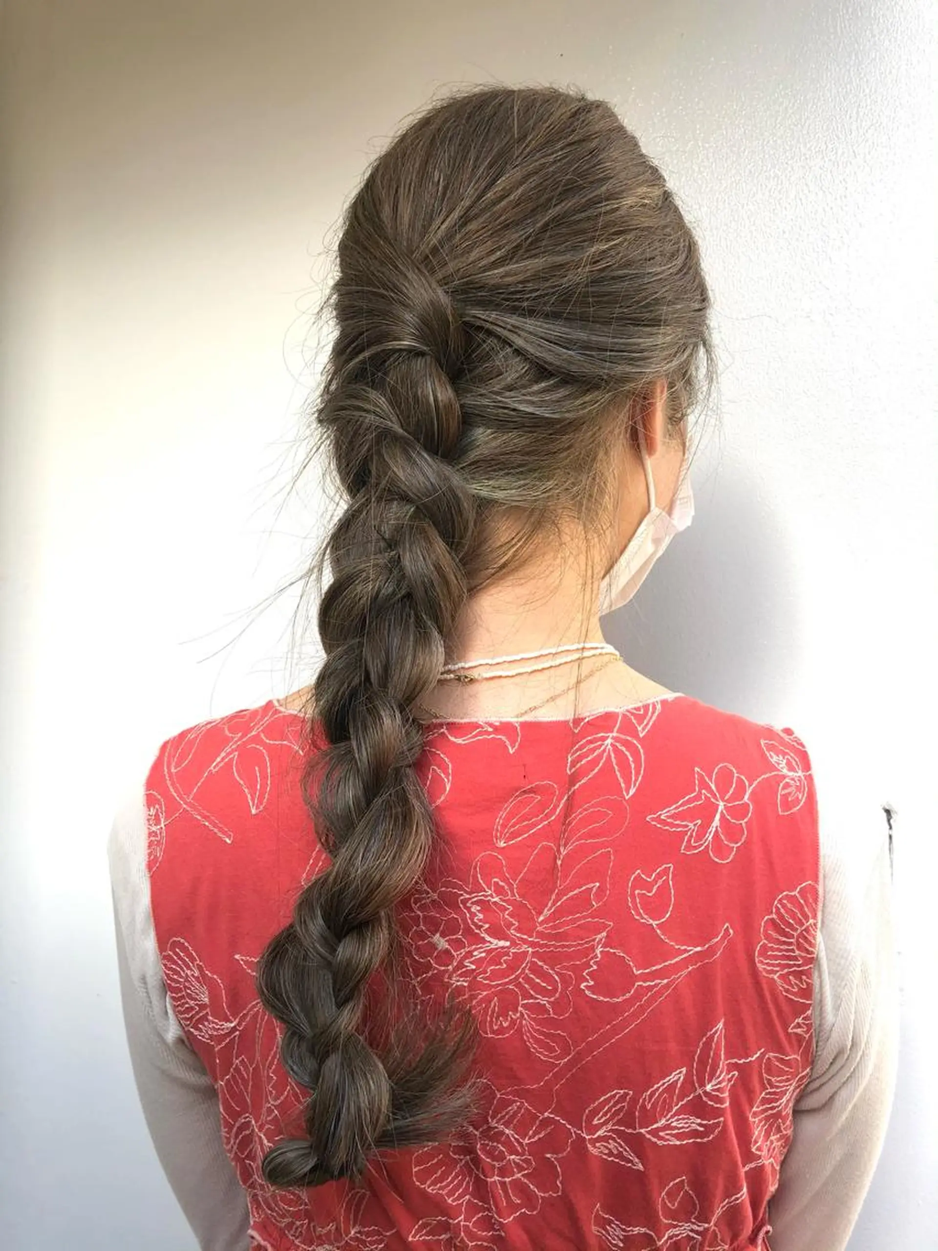 ロング カラー ハイライトカラー ハイライト luve heart's And Be  minamisemba所属・脇坂 佳世の眉毛・アイブロウイメージ