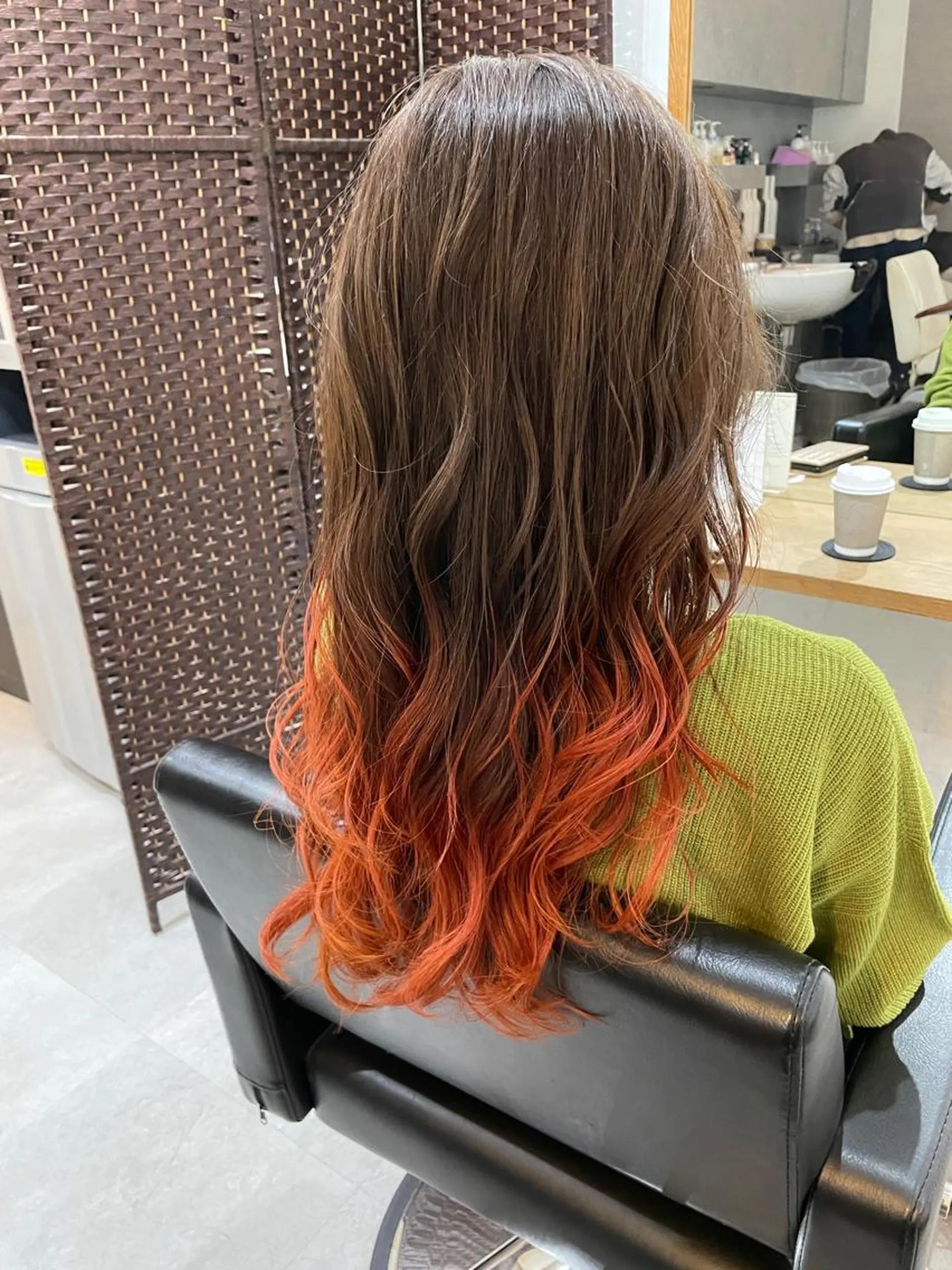 セミロング カラー Joule 大分メンズのヘアスタイル