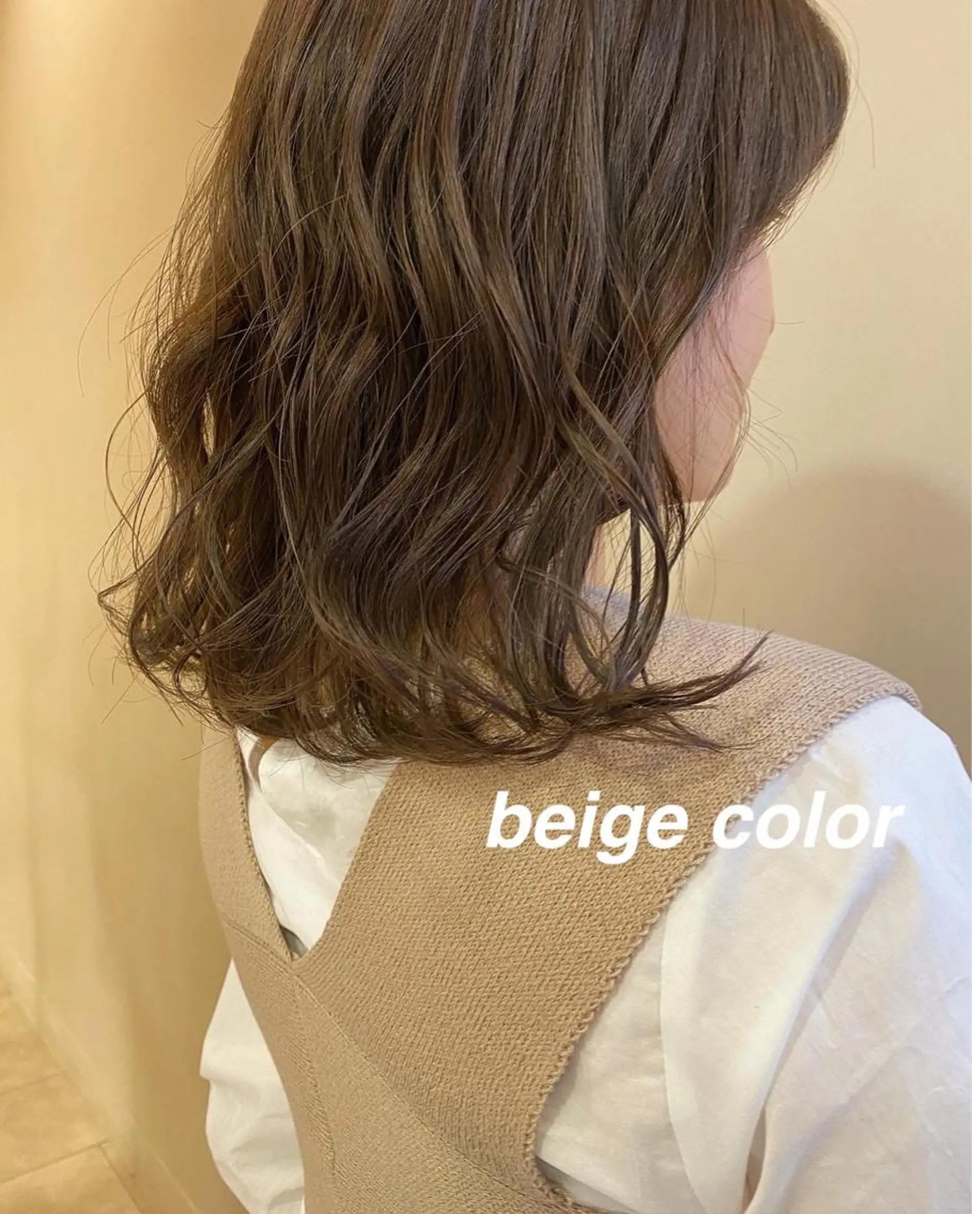 ミディアム カラー レイヤー/ウルフ🤎 mayo.のヘアスタイル