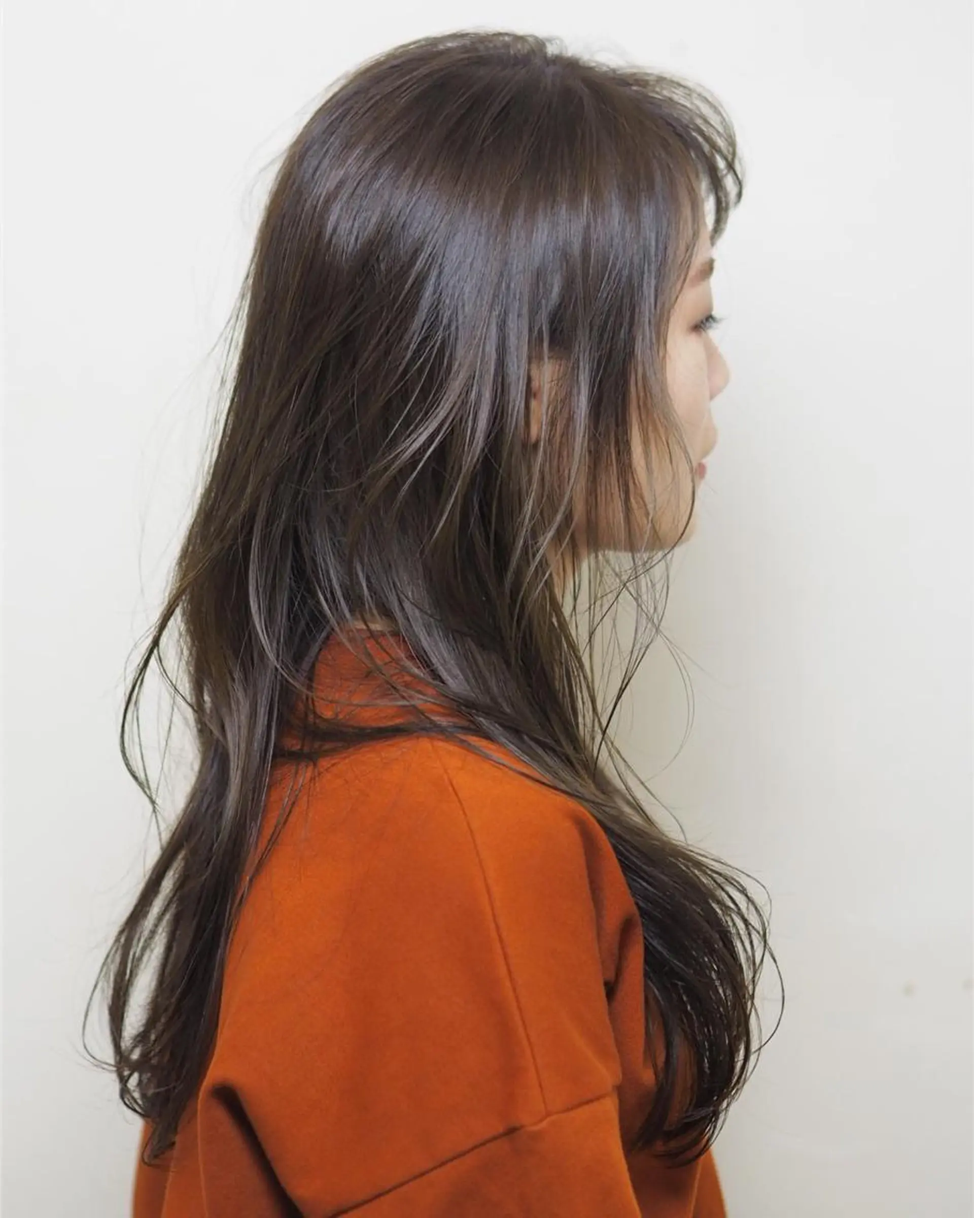 ロング カラー カット ヘアカラー トリートメント 菅村 勇亮のヘアスタイル