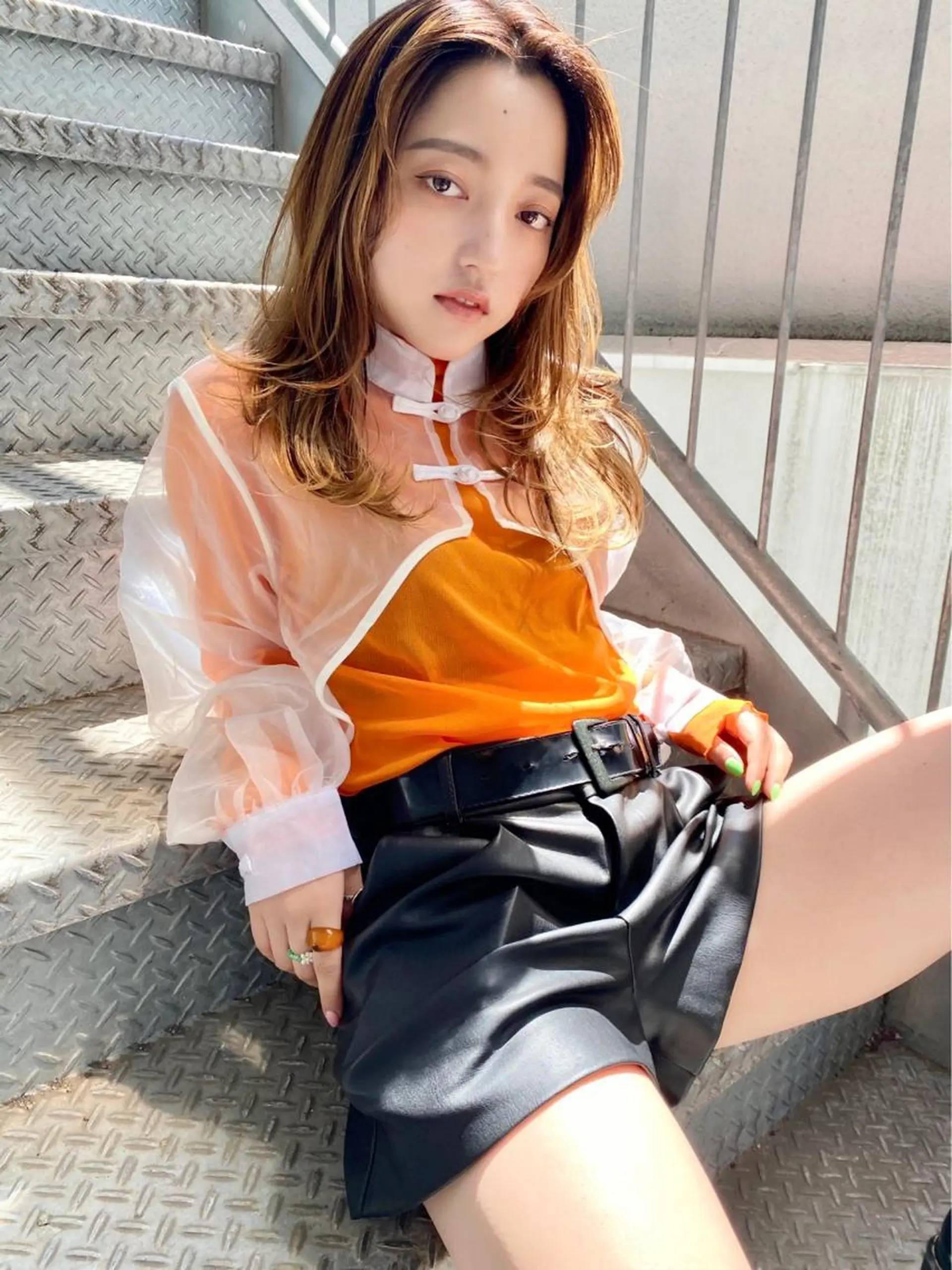 セミロング カラー グラデーションカラー ヘアカラー トリートメント 🌈game🌈 下北沢店のヘアスタイル