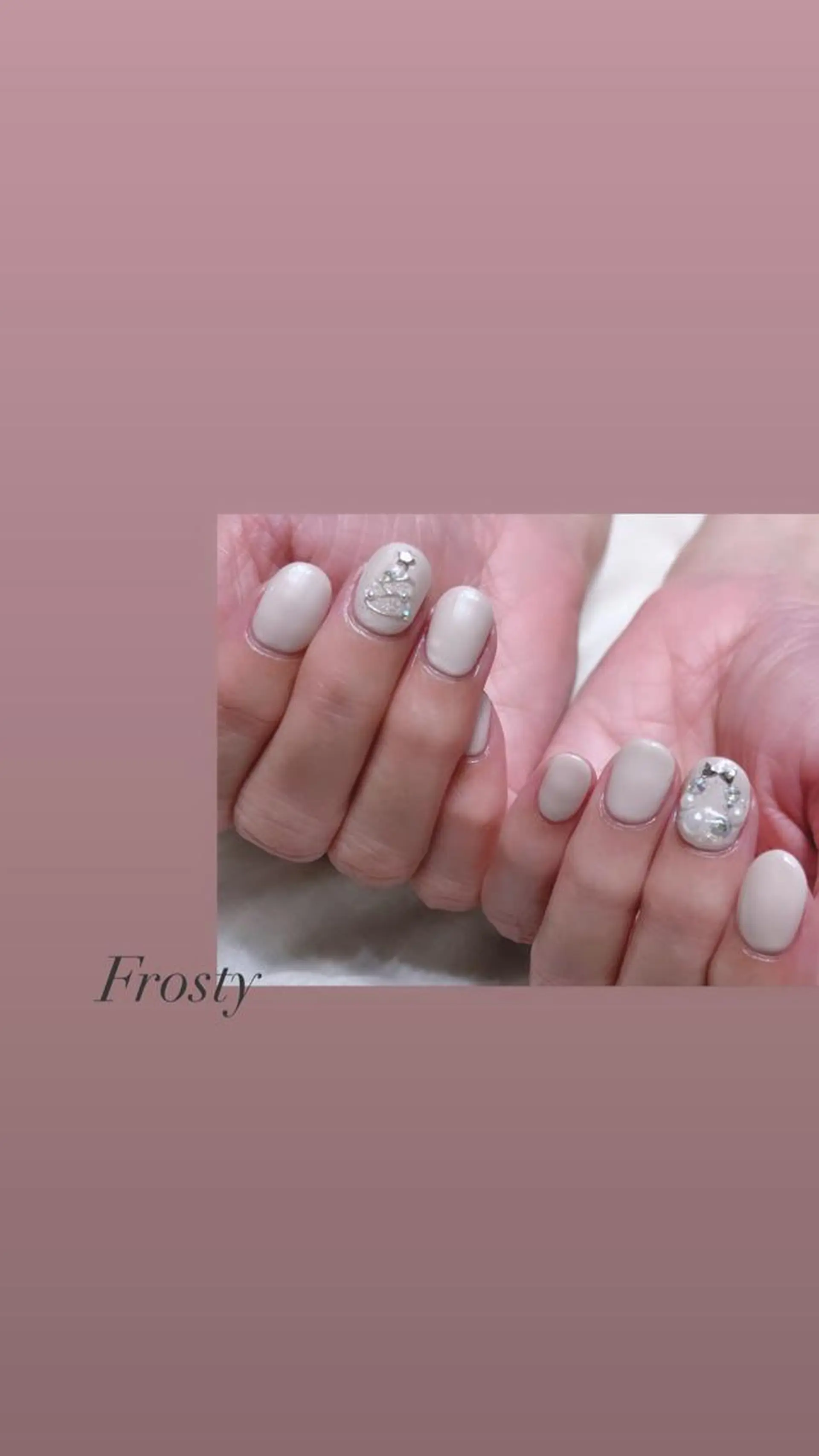 ネイル アートネイル 冬ネイル クリスマス Mys. 松本結衣のネイルデザイン