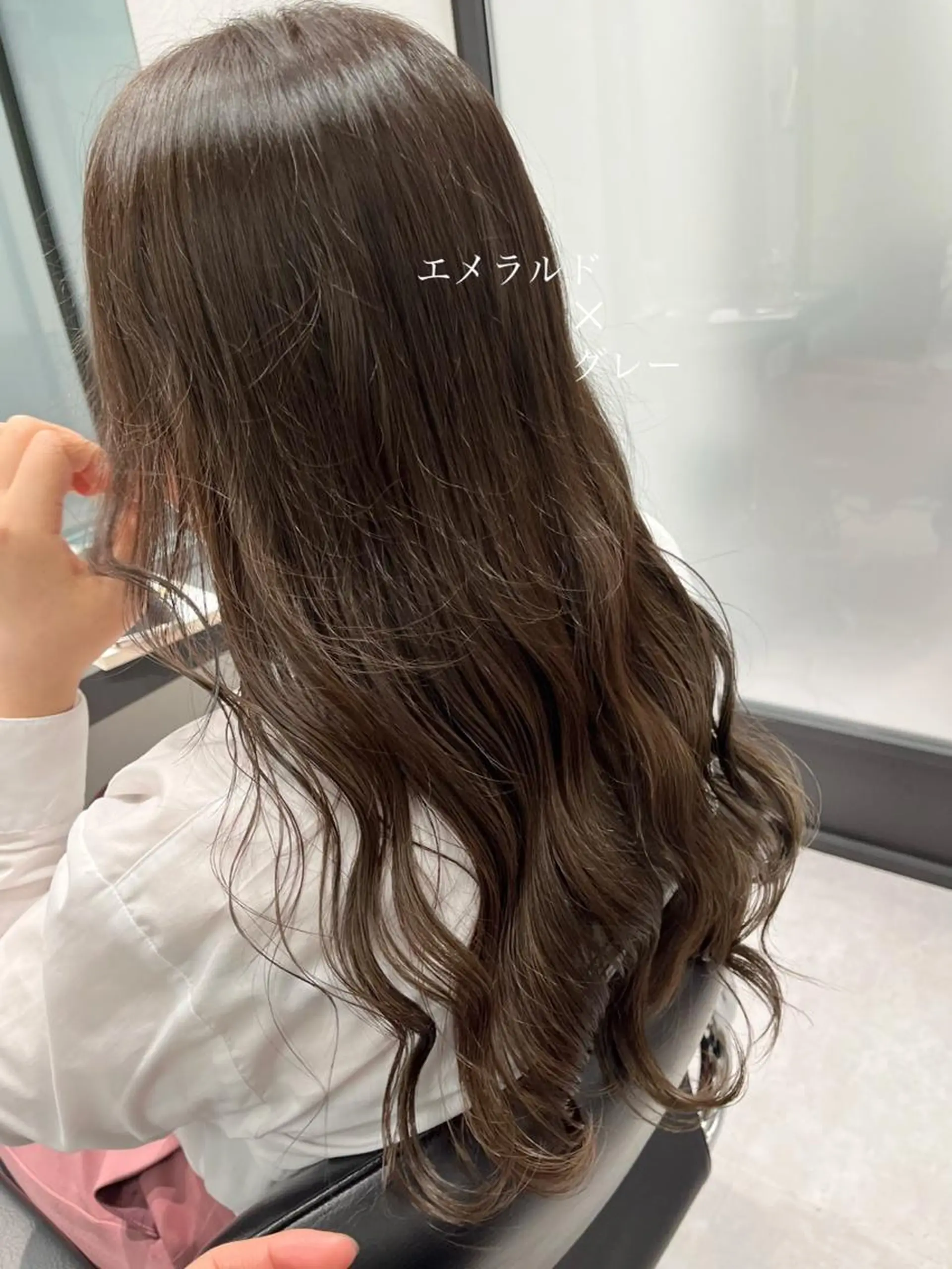 ロング カラー レイヤー/髪質改善/ 美髪矯正/手塚凌のヘアスタイル