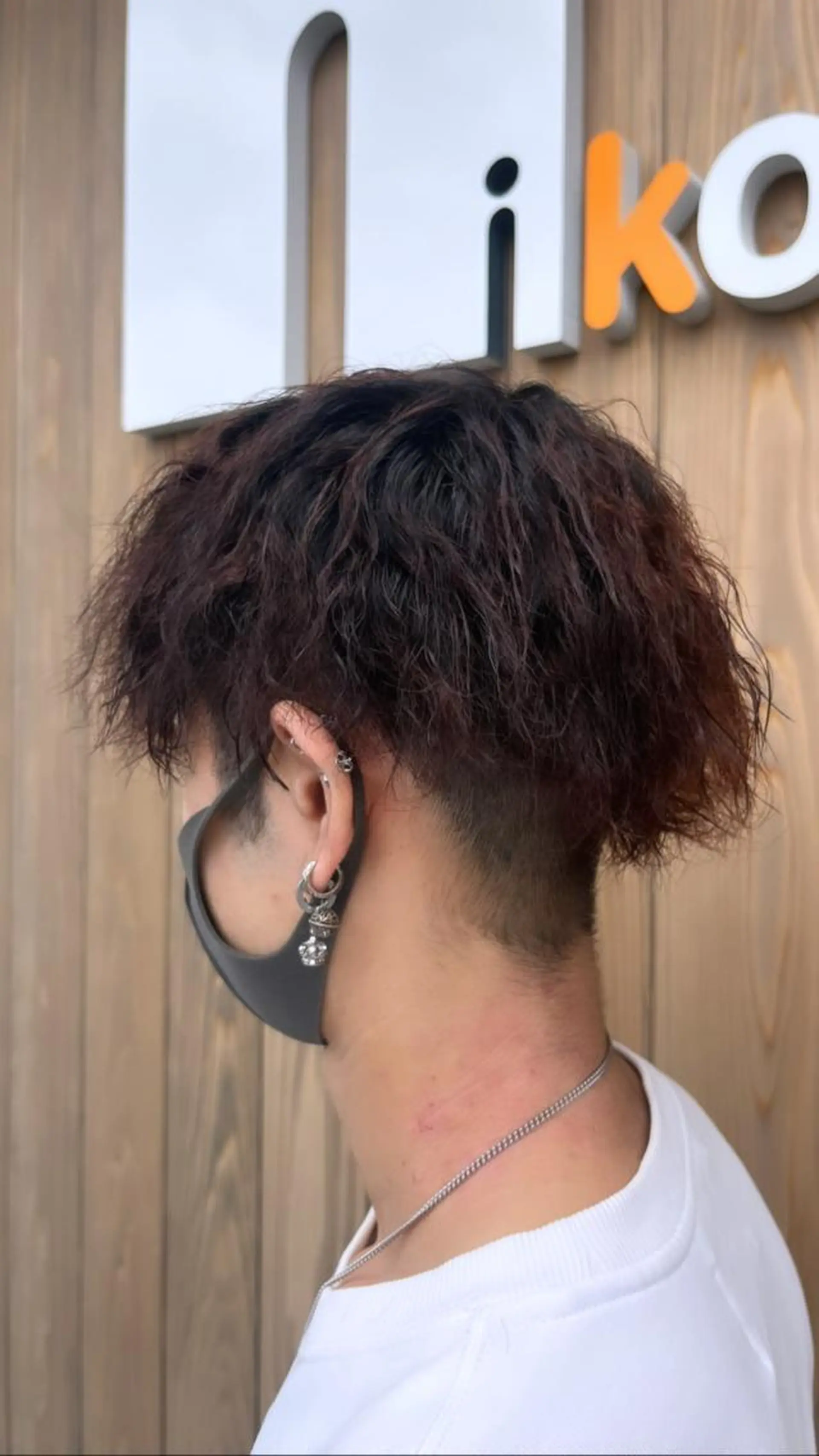 メンズ メンズパーマ カット パーマ 藤田 陽斗のヘアスタイル