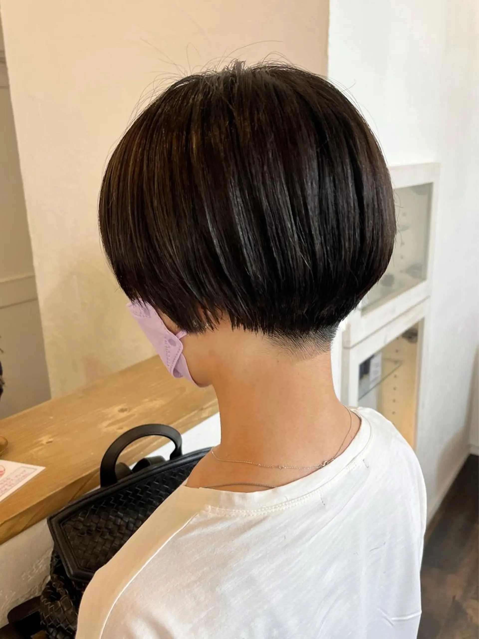 ショート カラー ショートヘア 伊藤ゆかり/髪質改善 /透明感カラーのヘアスタイル