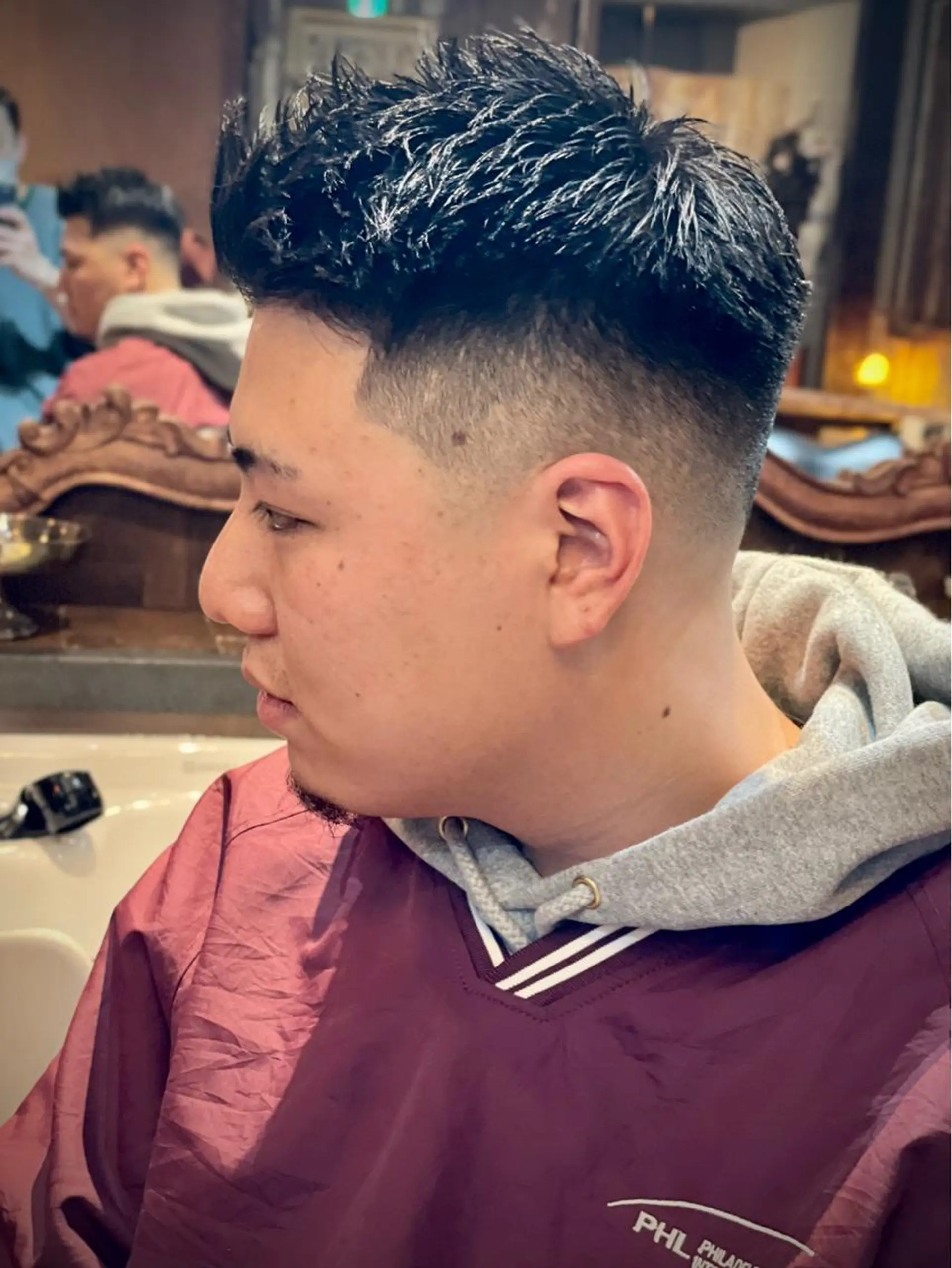 メンズ L.A BARBER SHOP所属・上岡 祐のヘアスタイル