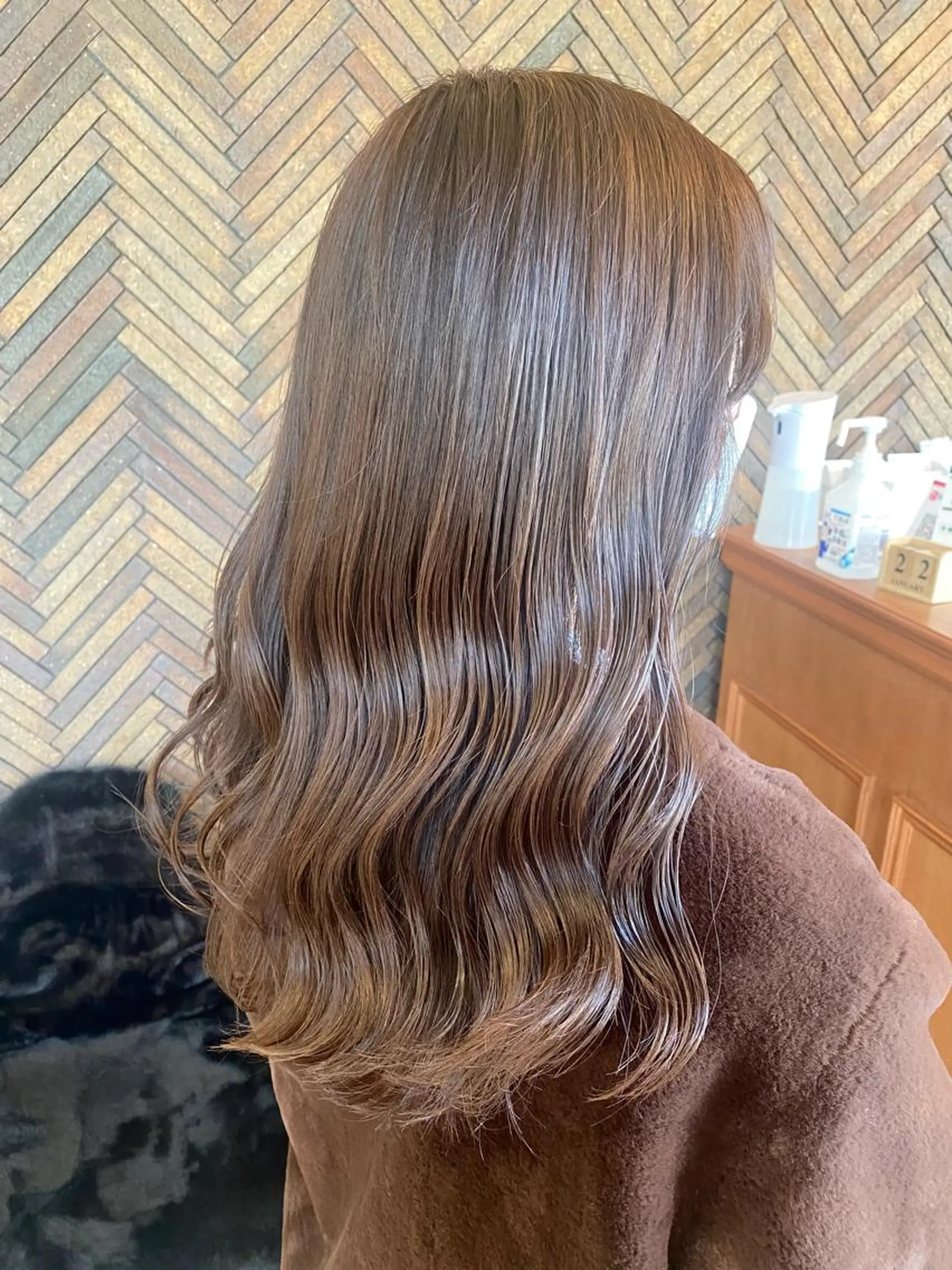 セミロング カラー 🍓小野 紗由美🍓のヘアスタイル