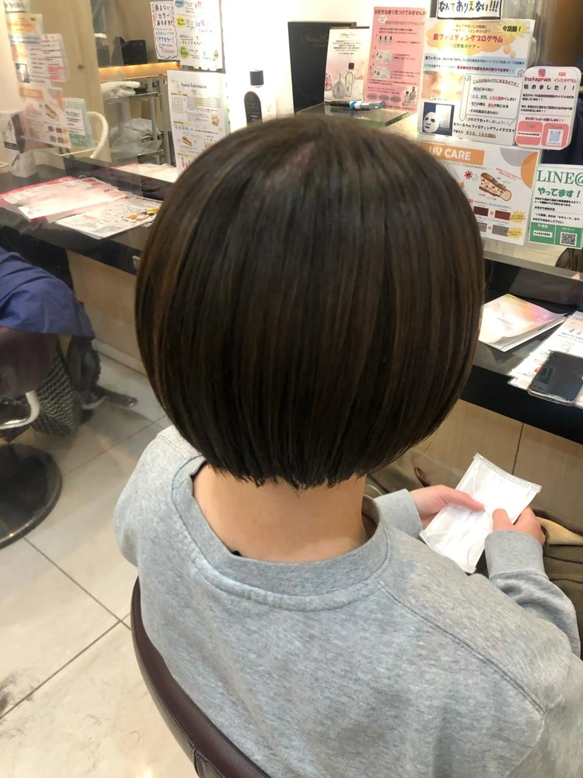 ショート カラー ヘアアレンジ リリー /Men's/パーマのヘアスタイル