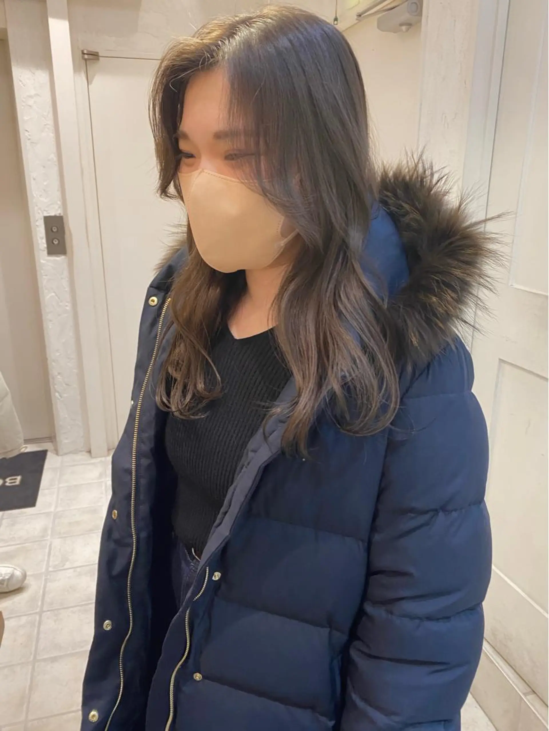 ロング カラー ベージュカラー シアーベージュ シルバー シルバーベージュ 🌟アレンジが似合う カラー🌟Rumiのヘアスタイル