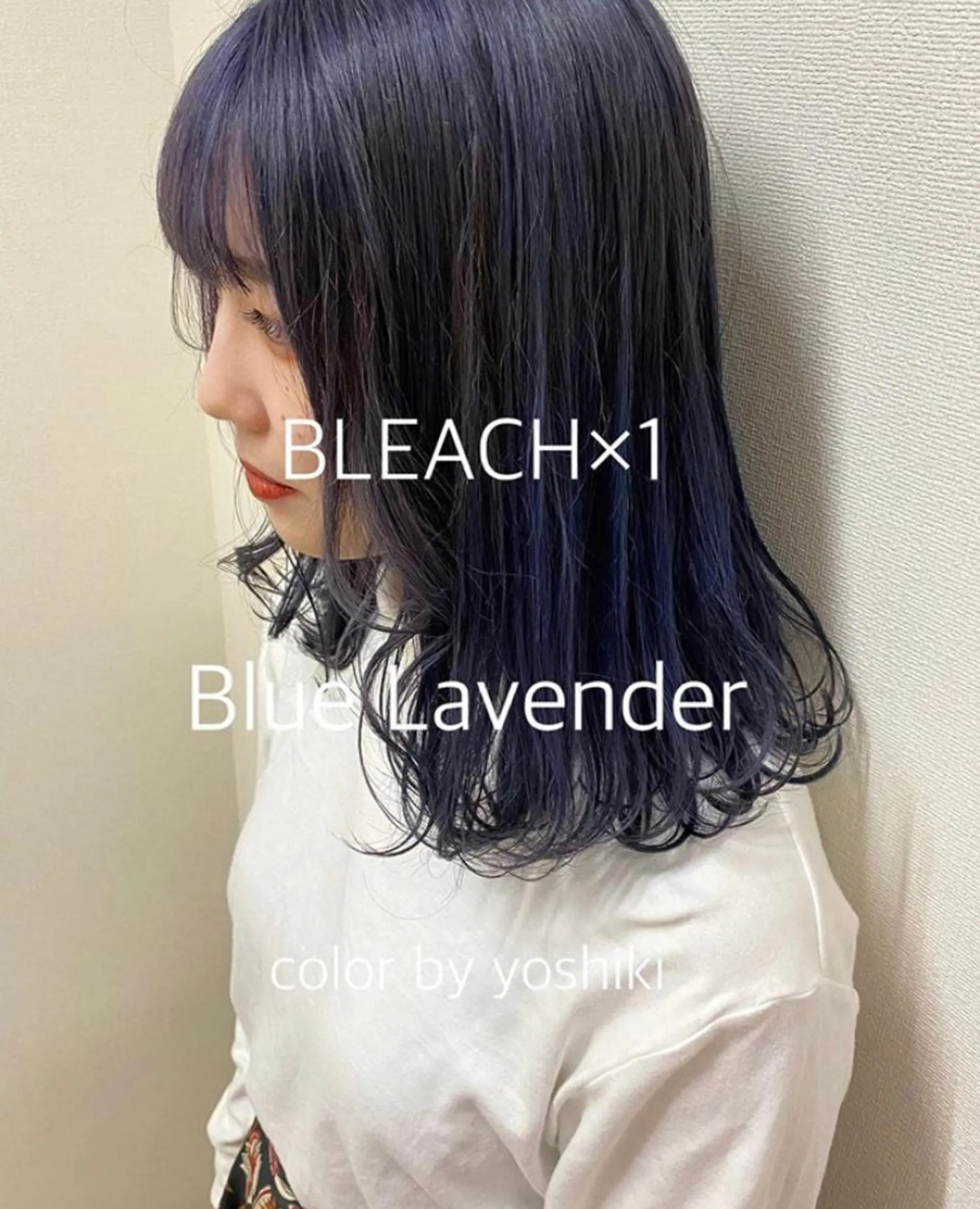 セミロング カラー 🧡色落ちまで2度綺 麗なカラー🧡ヨシキのヘアスタイル
