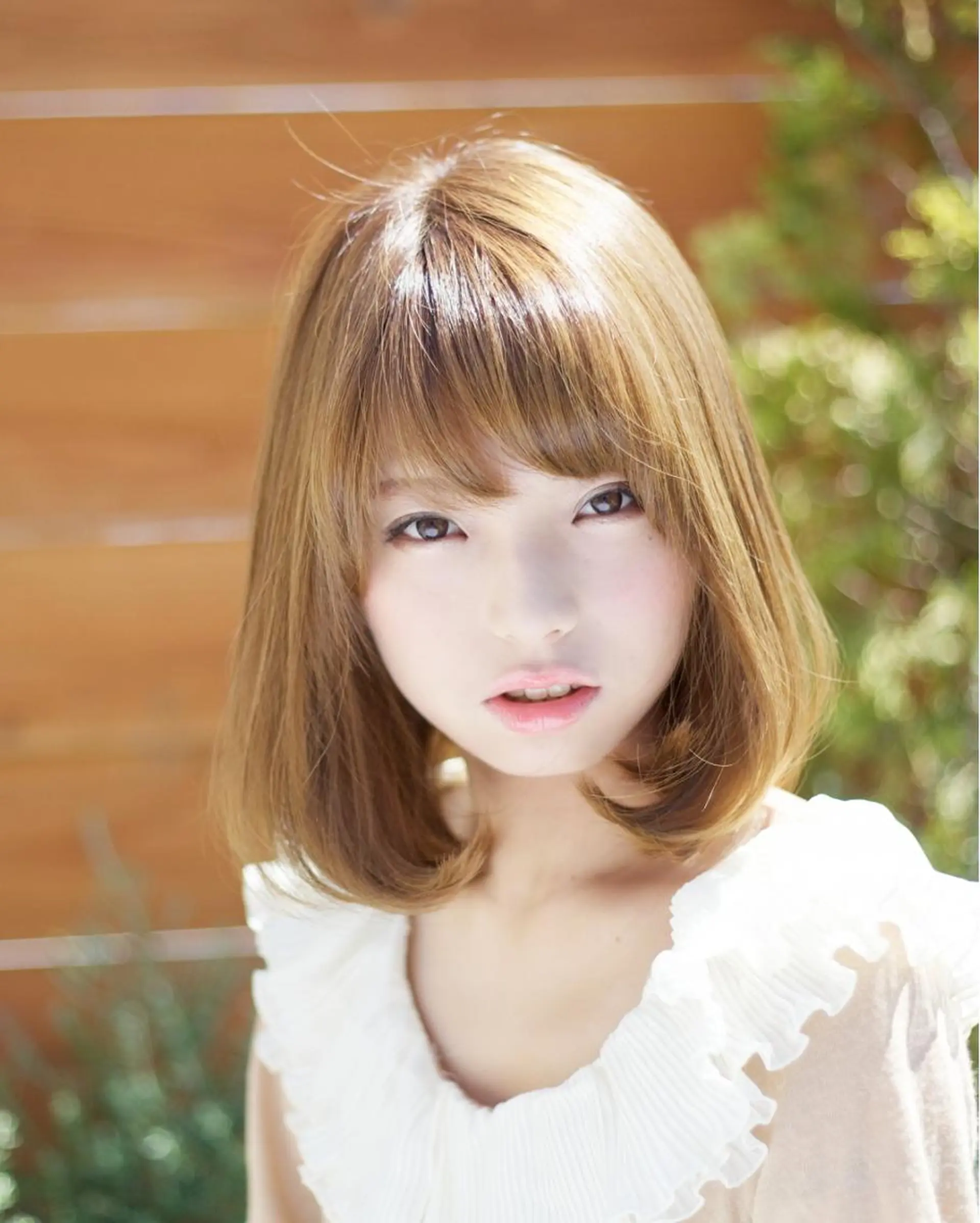 ミディアム 髪質改善カラー✨ 横山 絢子のヘアスタイル