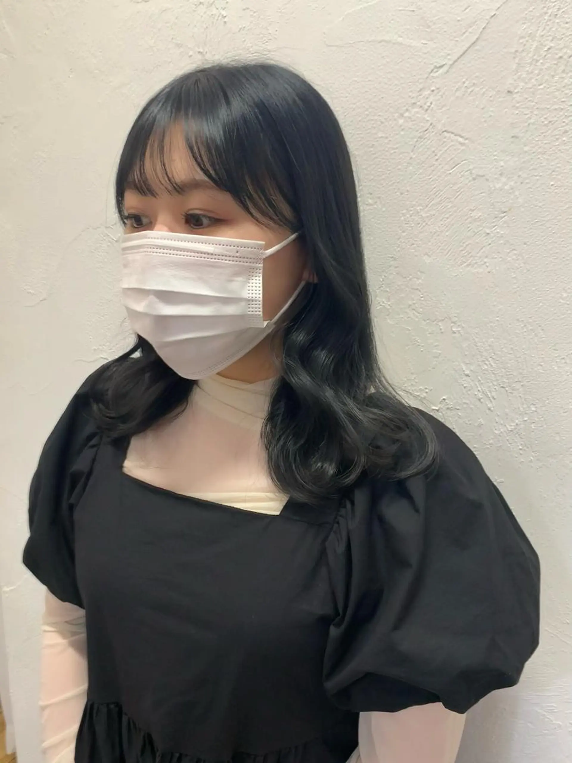 セミロング カラー REINA☁️透明感 カラー/ぷつっと♡のヘアスタイル