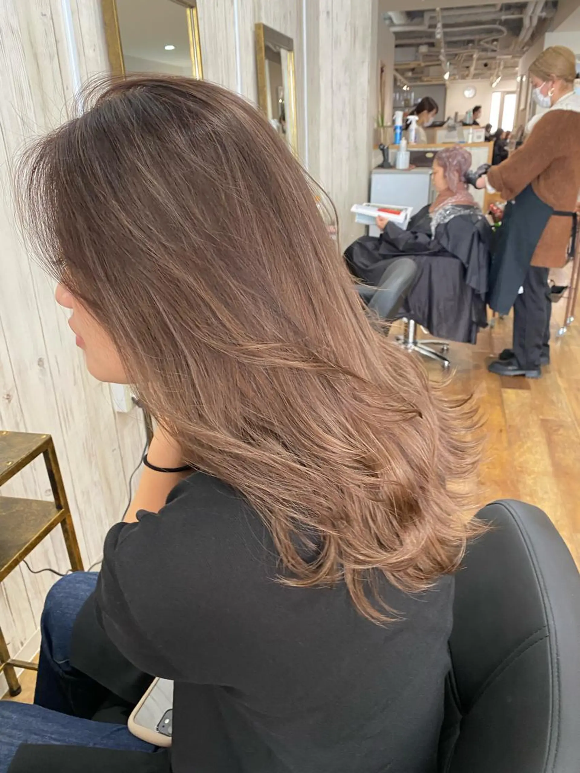 カラー カット ヘアカラー Le'a 谷町🌼 幸村はるひのヘアスタイル